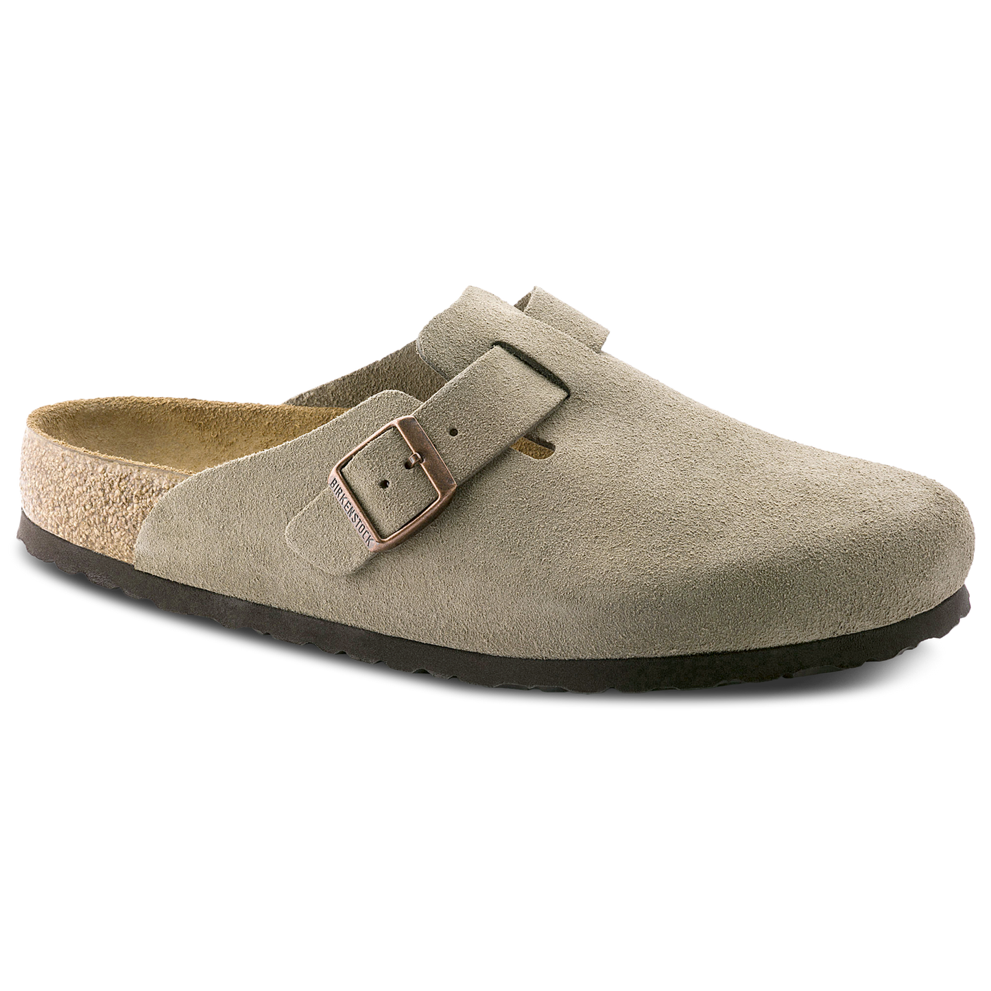 Birkenstock Boston Soft Footbed - Men's - Brown/Beige