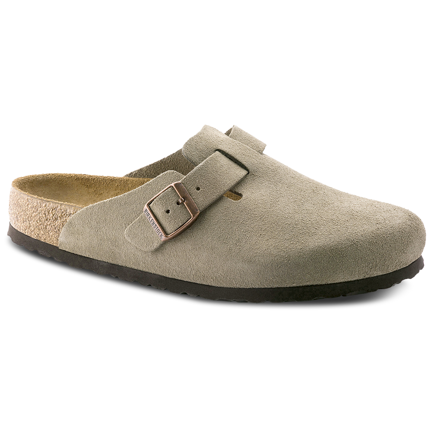 Birkenstock Boston Soft Footbed - Men's - Brown/Beige