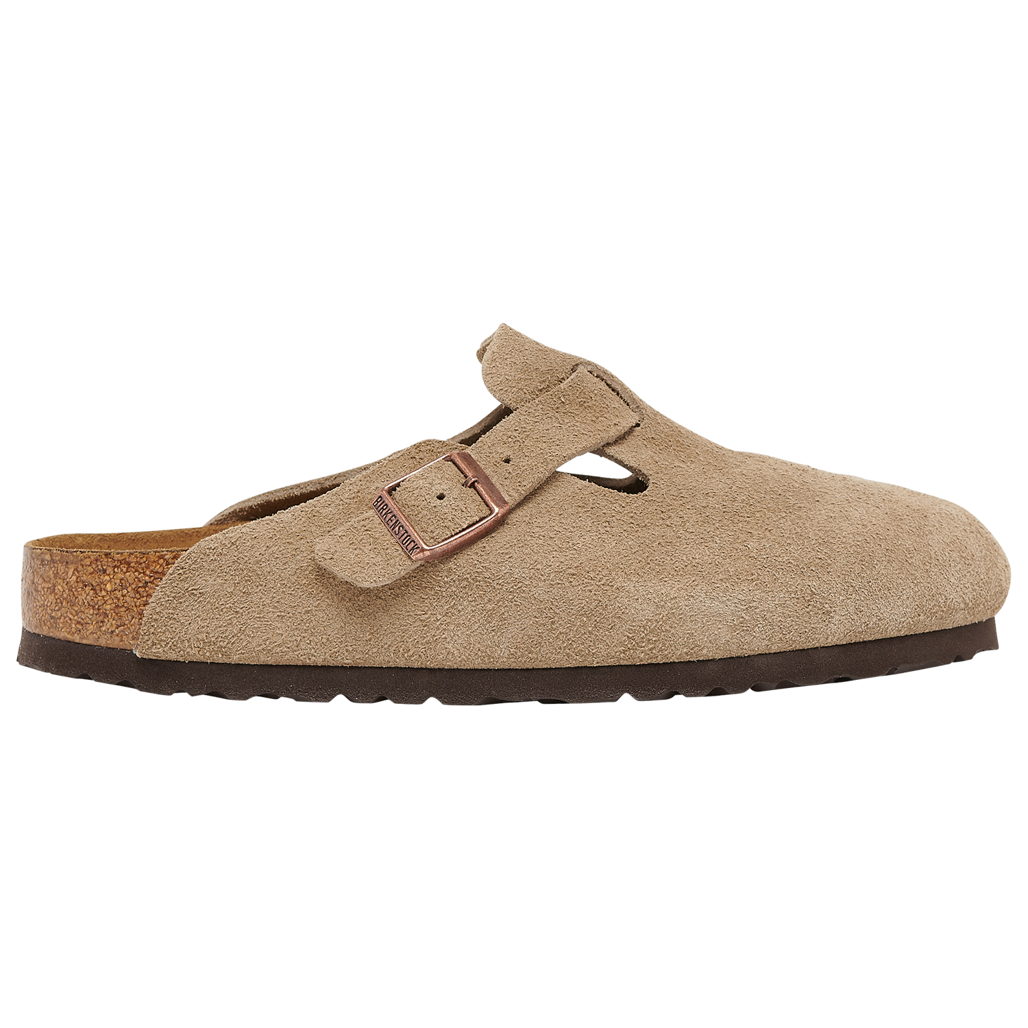 Birkenstock Boston Soft Footbed - Women's - Taupe Suede