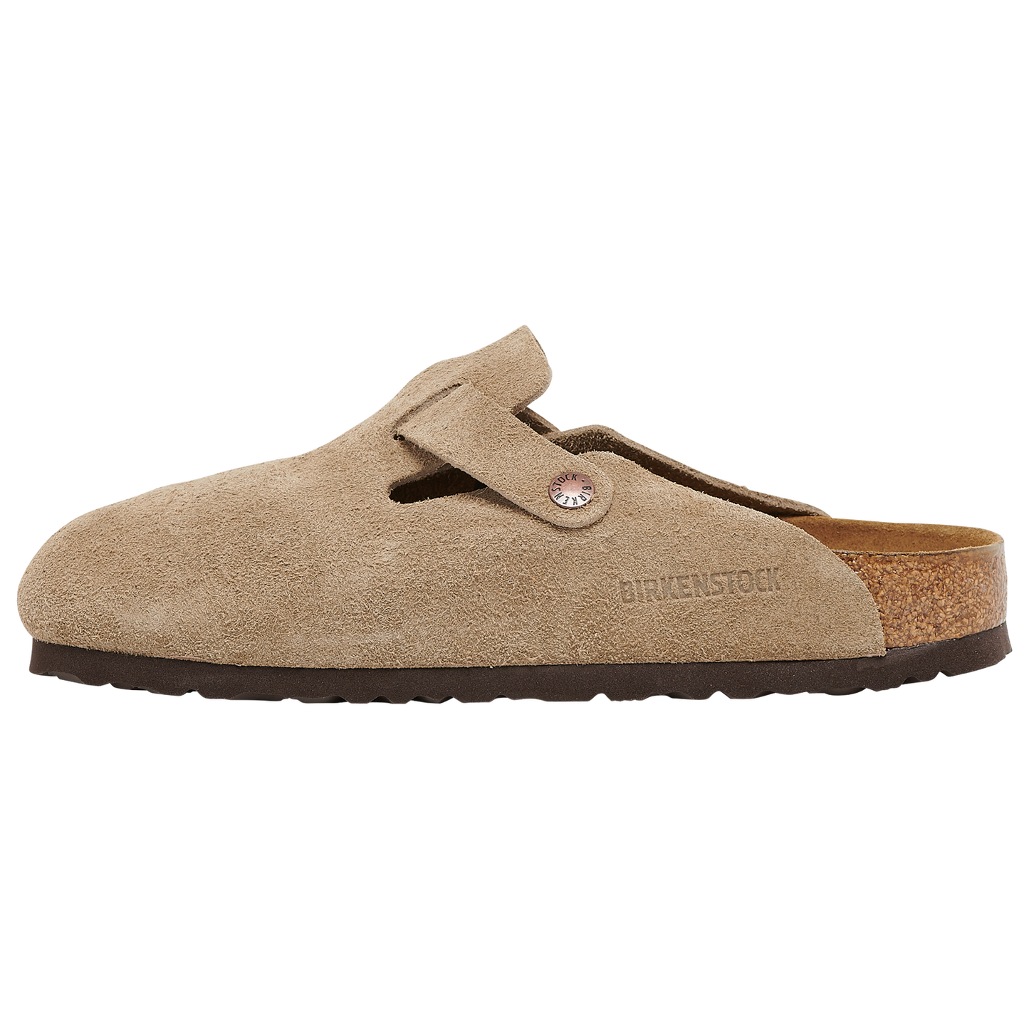Birkenstock Boston Soft Footbed - Women's - Taupe Suede