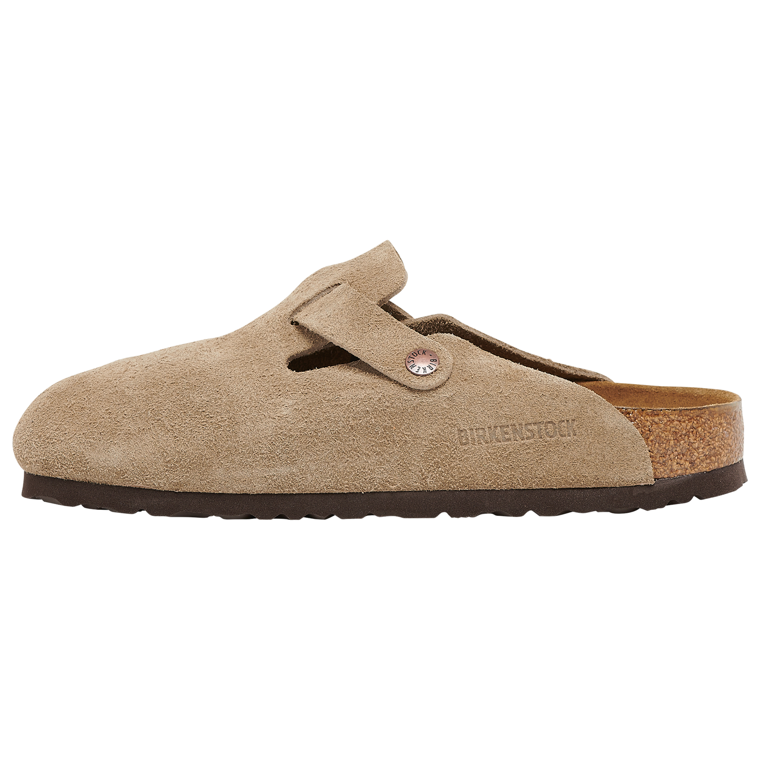 Birkenstock Boston Soft Footbed - Women's - Taupe Suede