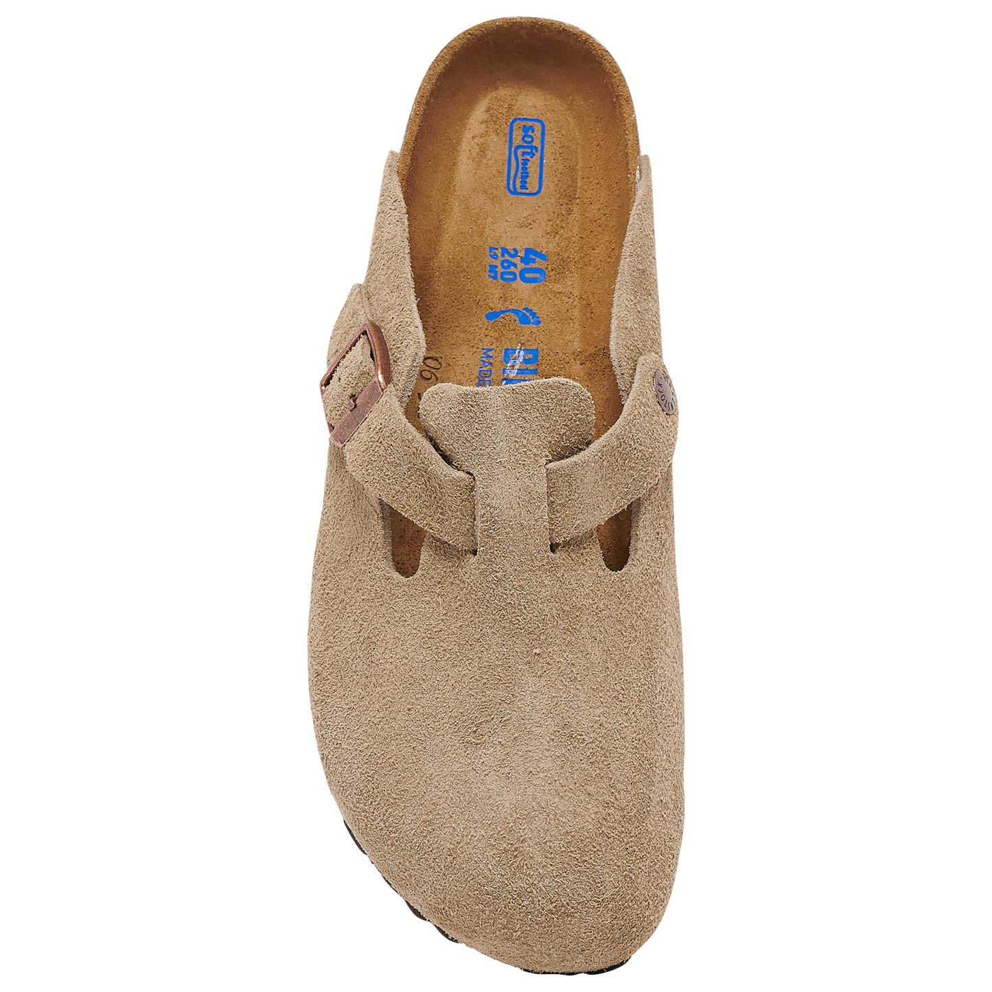 Birkenstock Boston Soft Footbed - Women's - Taupe Suede