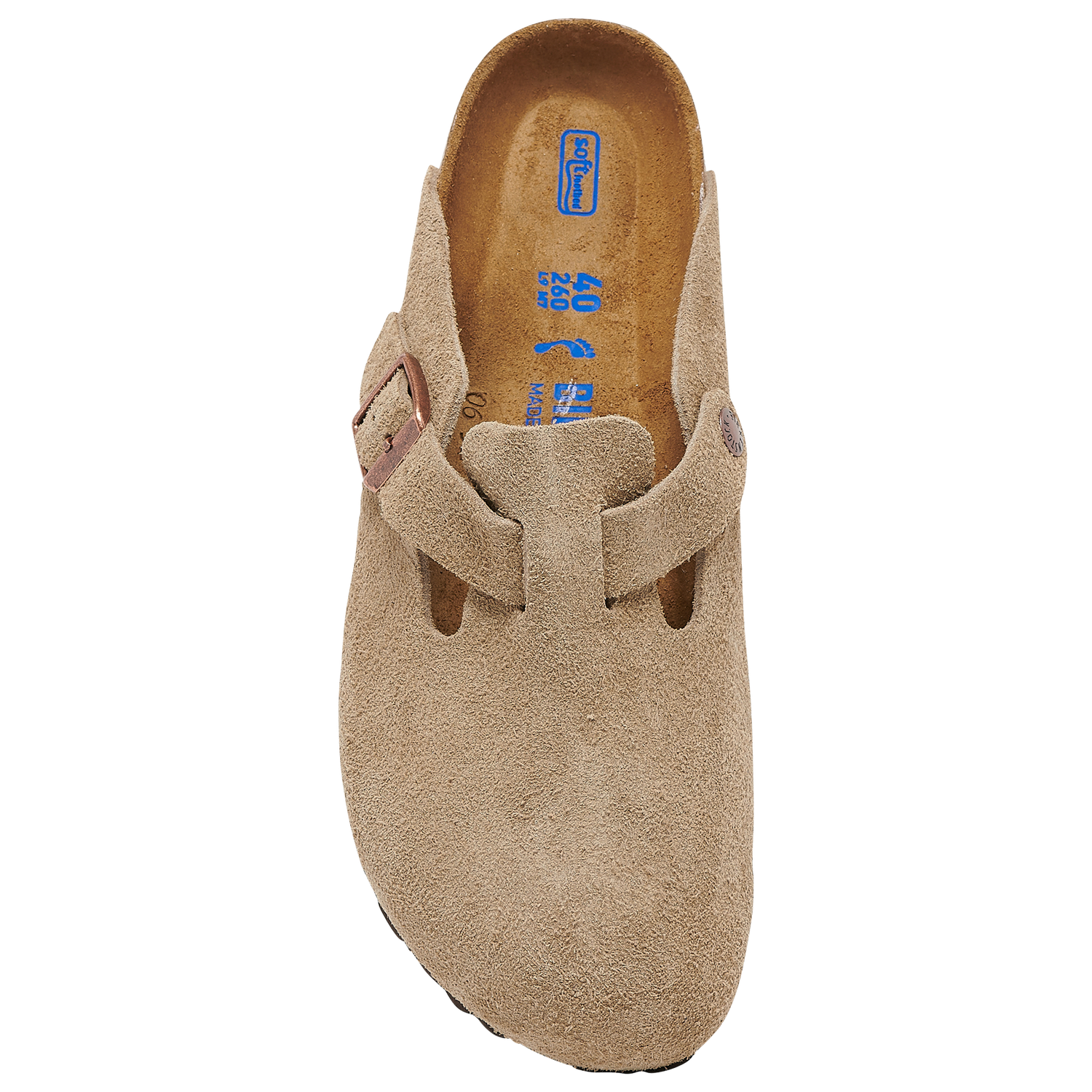 Birkenstock Boston Soft Footbed - Women's - Taupe Suede