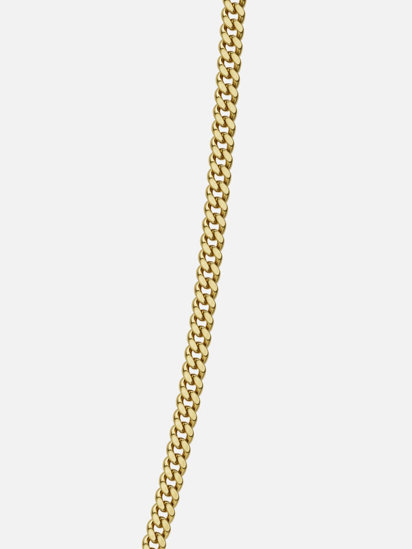 CUBAN CHAIN 3MM | 18K Gold