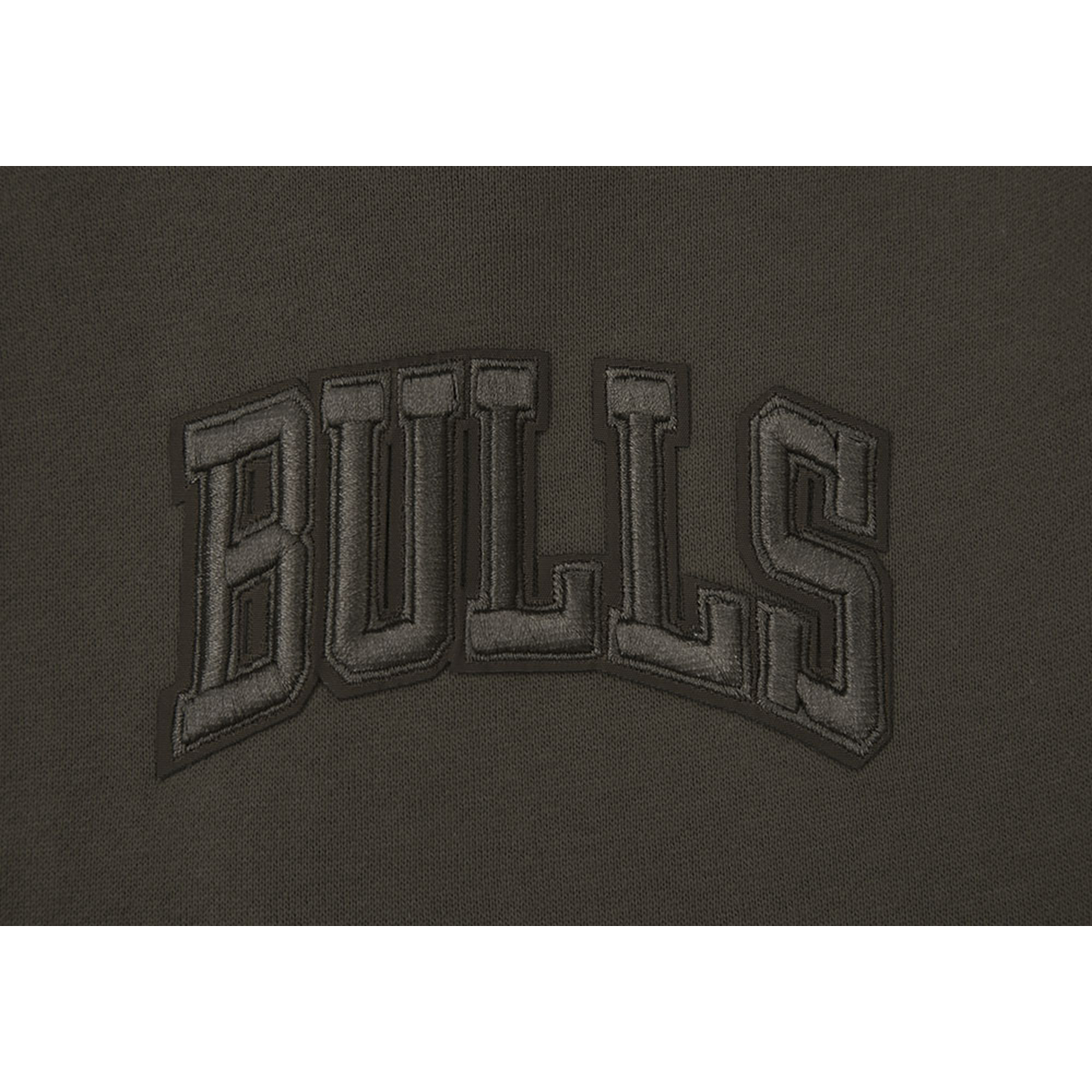 Pro Standard Bulls Logo Hoodie - Men's - Dark Taupe