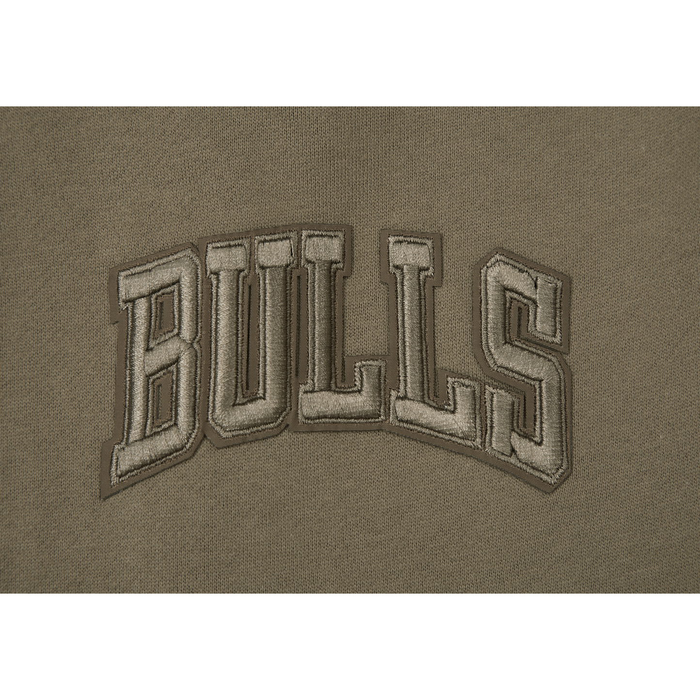 Pro Standard Bulls Logo Hoodie - Men's - Dark Taupe
