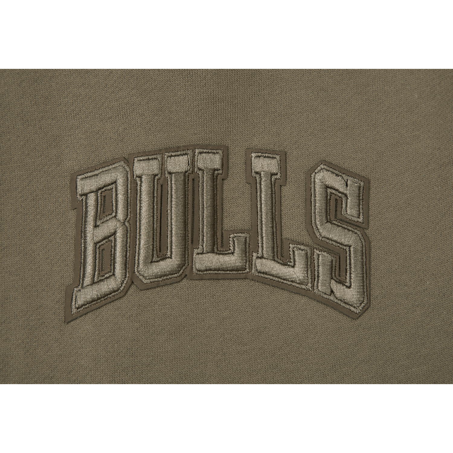 Pro Standard Bulls Logo Hoodie - Men's - Dark Taupe