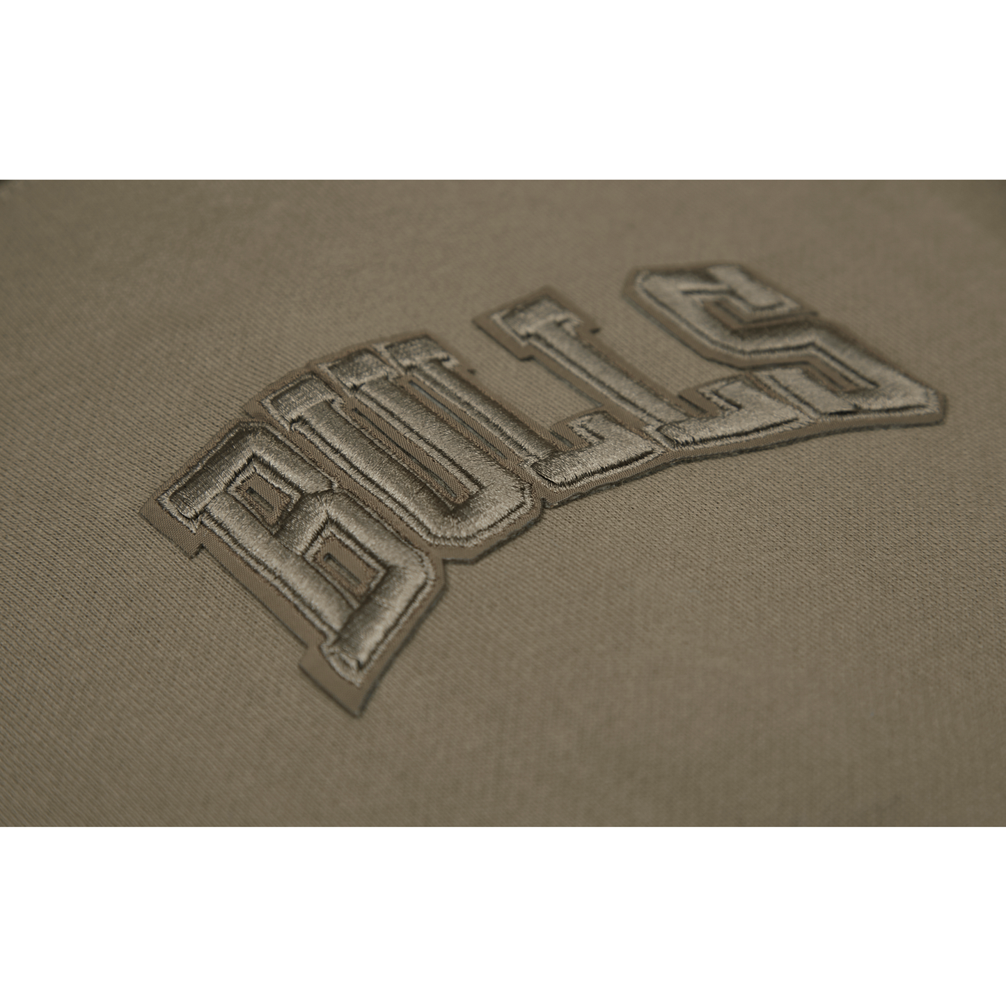 Pro Standard Bulls Logo Hoodie - Men's - Dark Taupe