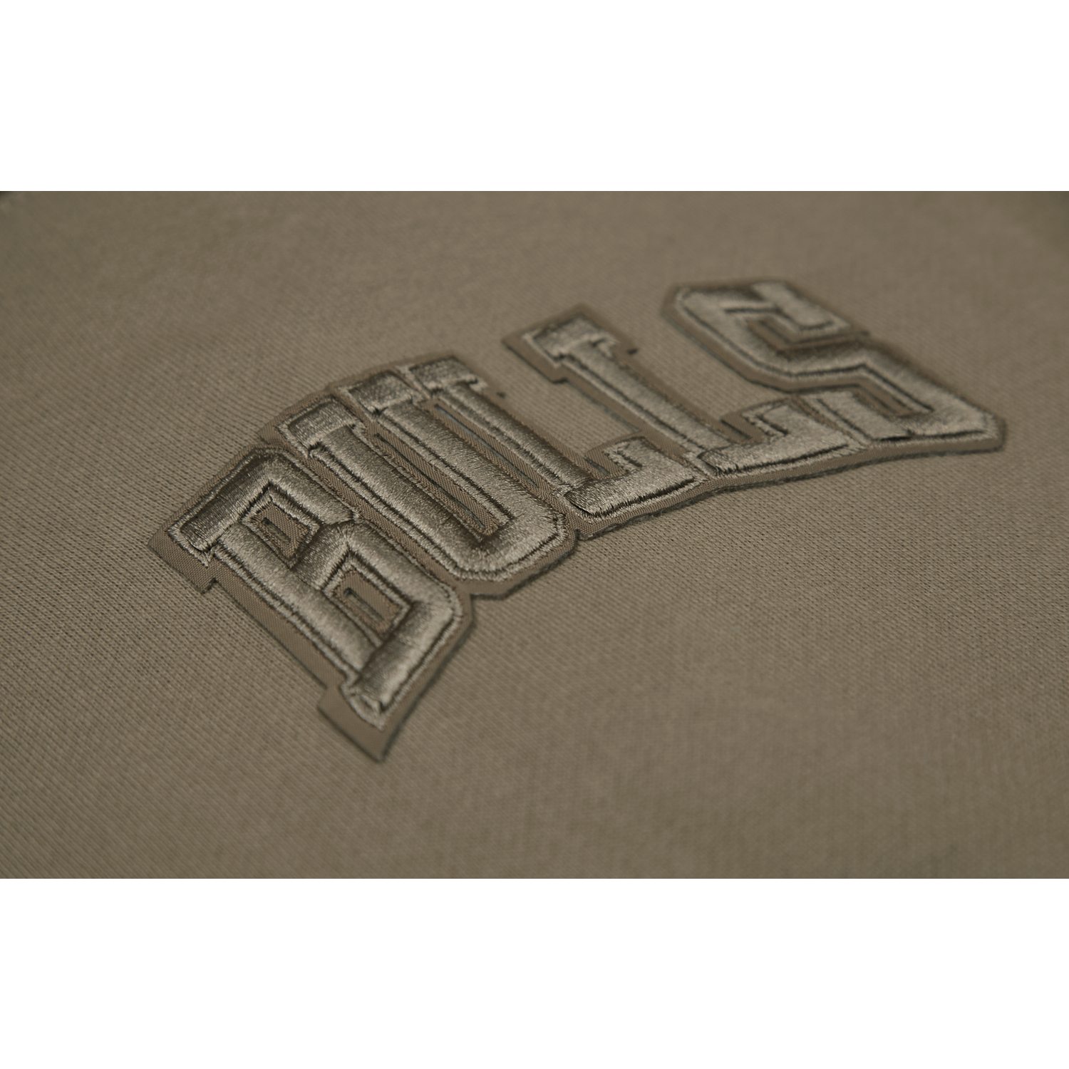Pro Standard Bulls Logo Hoodie - Men's - Dark Taupe