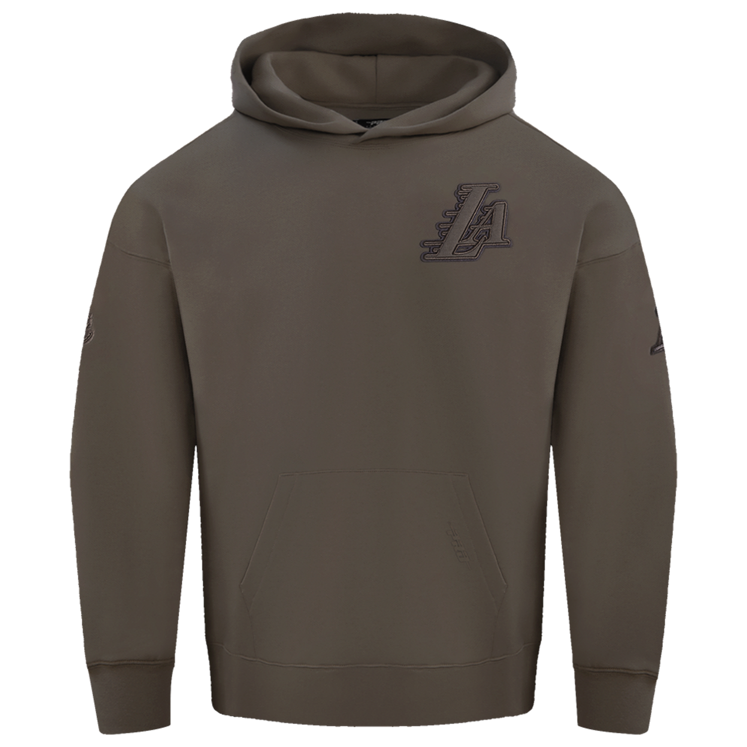 Pro Standard Lakers Pullover Hoodie - Men's - Dark Taupe