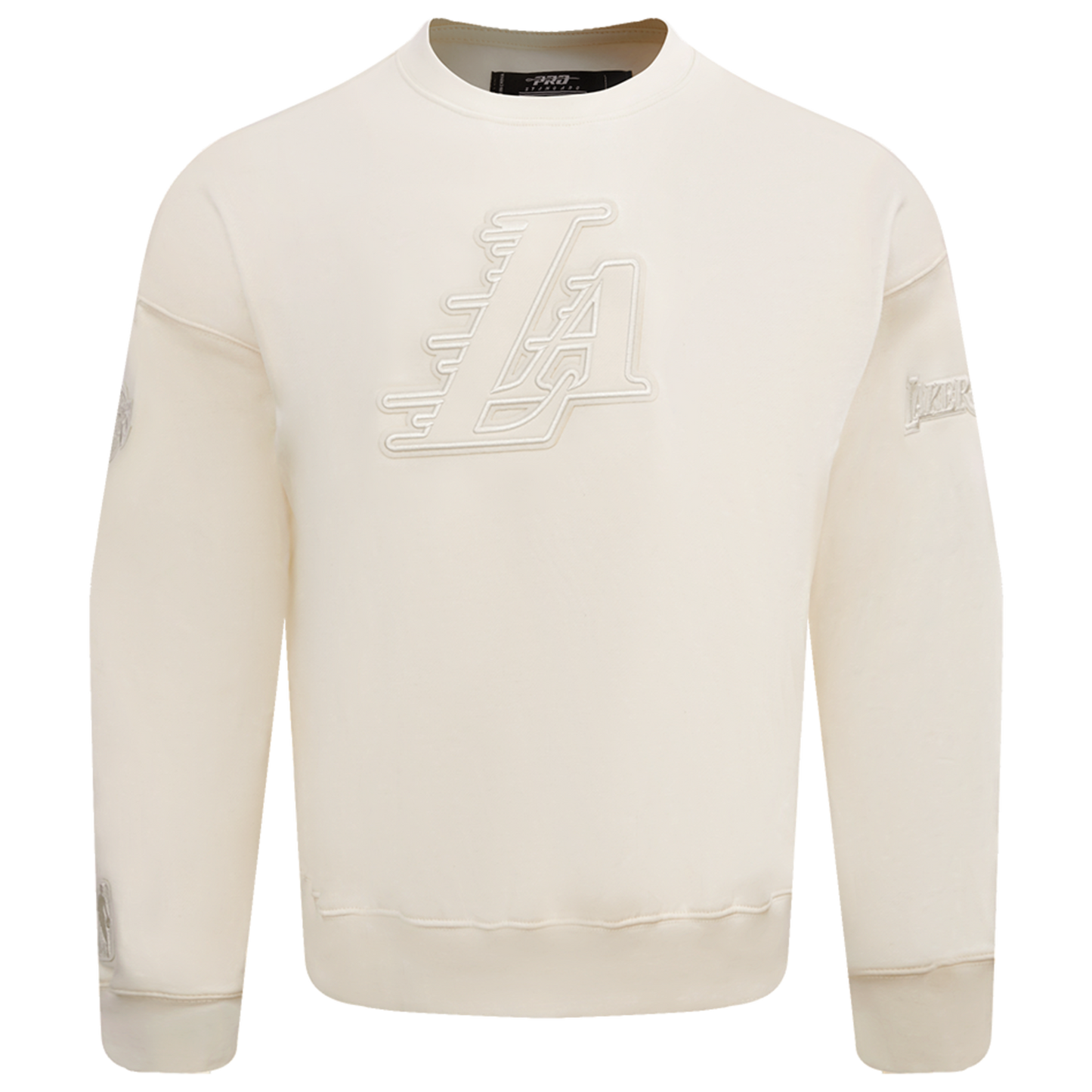 Pro Standard LOS ANGELES LAKERS SWEATSHIRT - Men's - Eggshell