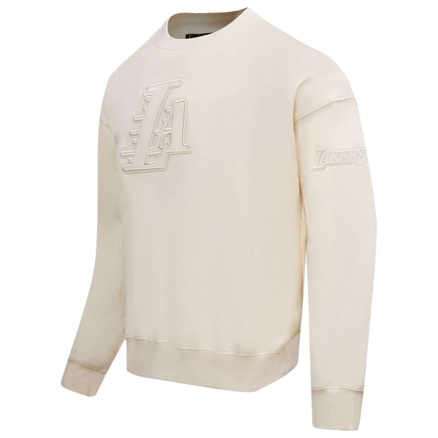 Pro Standard LOS ANGELES LAKERS SWEATSHIRT - Men's - Eggshell