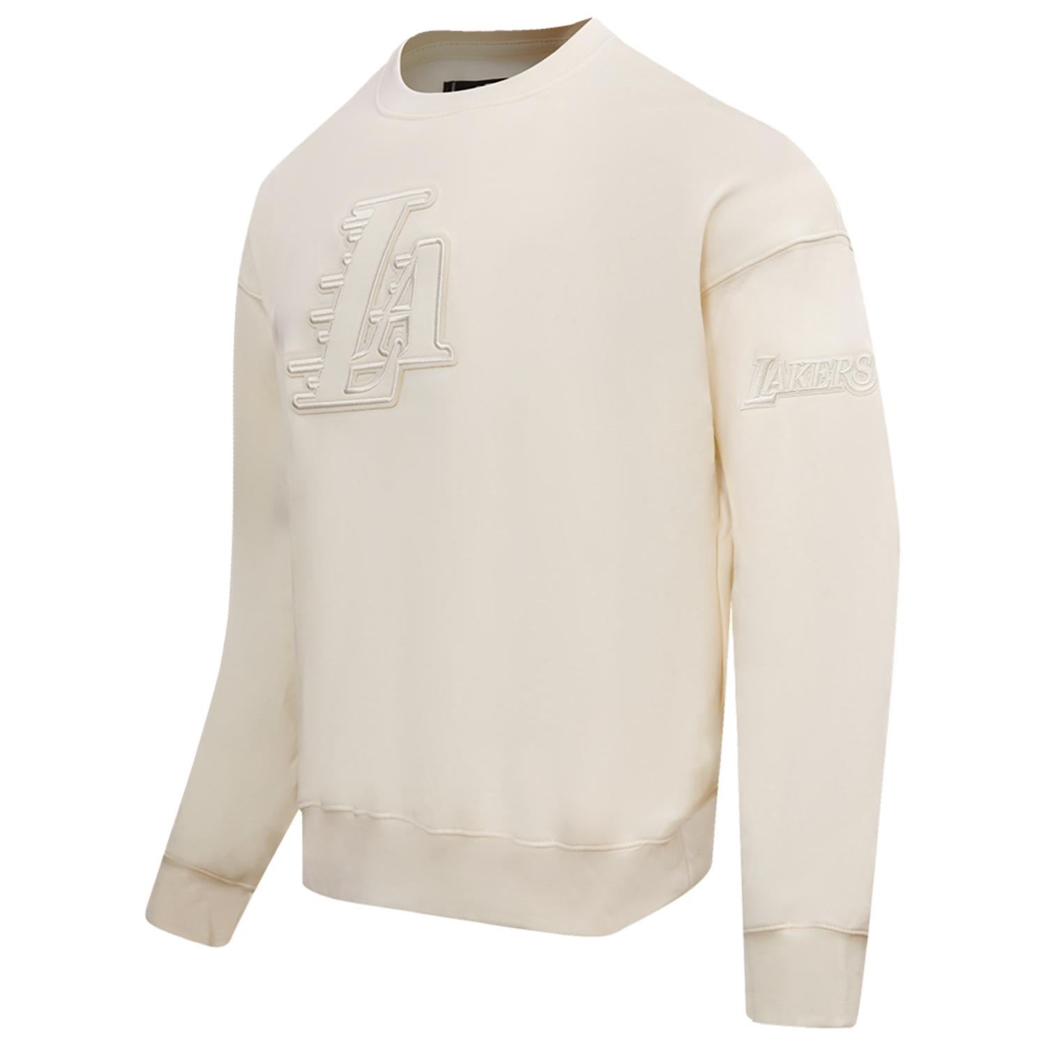 Pro Standard LOS ANGELES LAKERS SWEATSHIRT - Men's - Eggshell