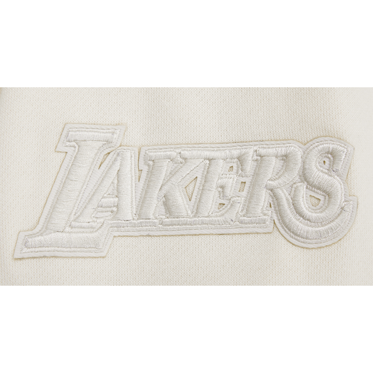 Pro Standard LOS ANGELES LAKERS SWEATSHIRT - Men's - Eggshell
