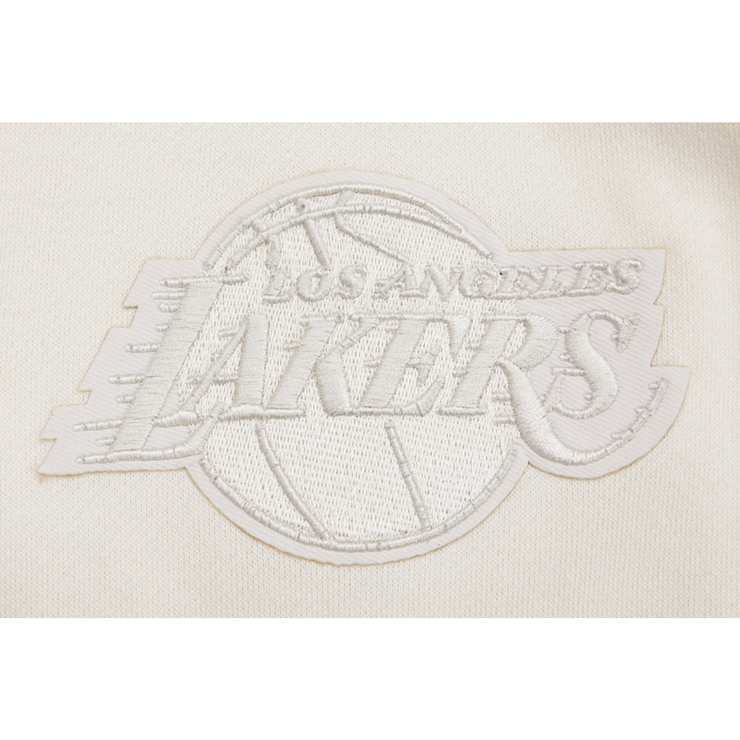 Pro Standard LOS ANGELES LAKERS SWEATSHIRT - Men's - Eggshell