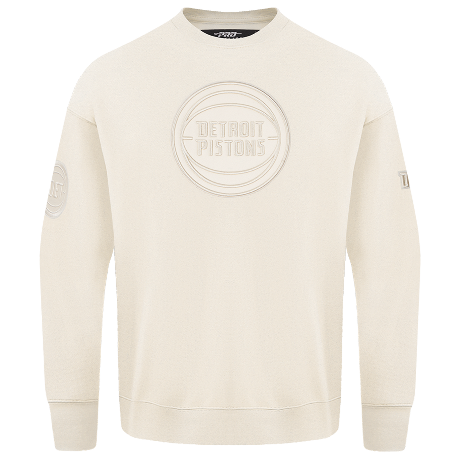 Pro Standard DETROIT PISTONS SWEATSHIRT - Men's - Eggshell
