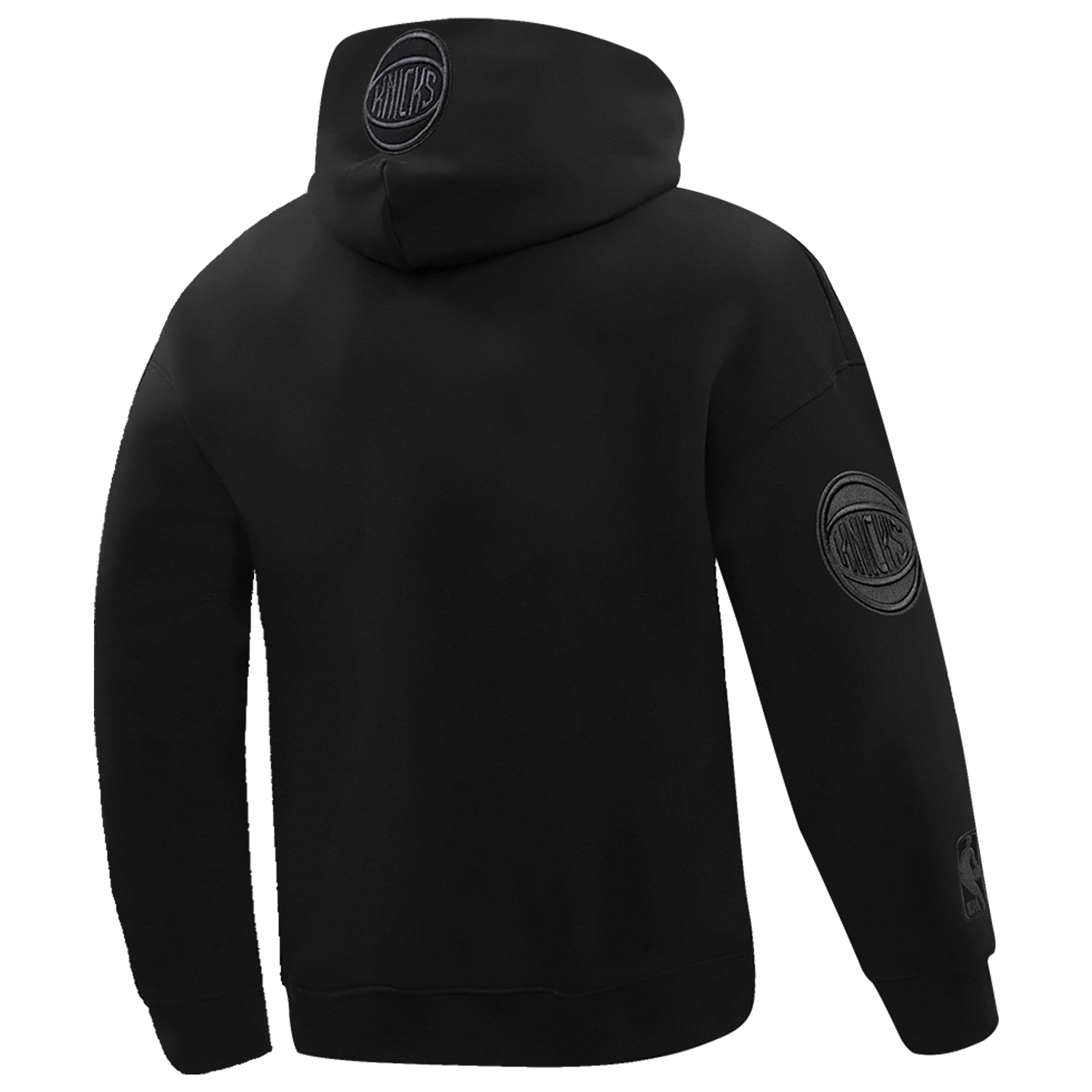 Pro Standard Knicks Neutral Drop Shoulder Pullover Hoodie - Men's - Black
