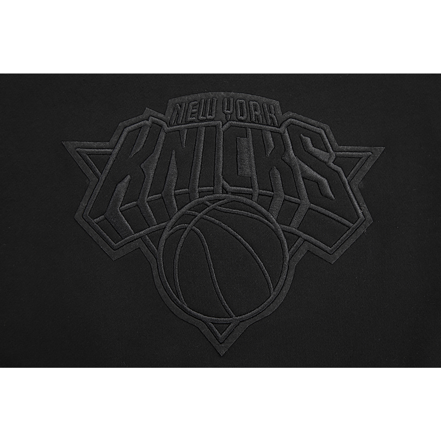 Pro Standard Knicks Neutral Drop Shoulder Pullover Hoodie - Men's - Black