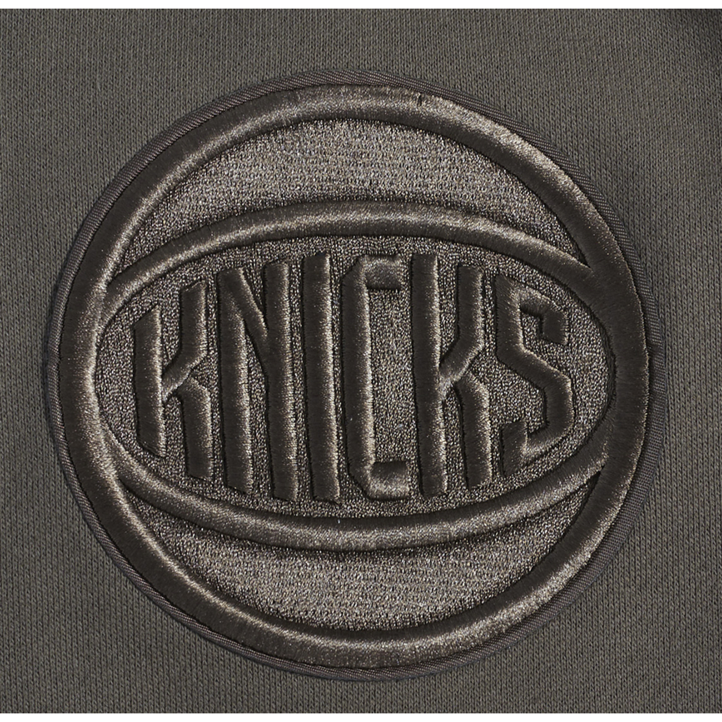 Pro Standard Knicks Neutral Drop Shoulder Pullover Hoodie - Men's - Dark Taupe