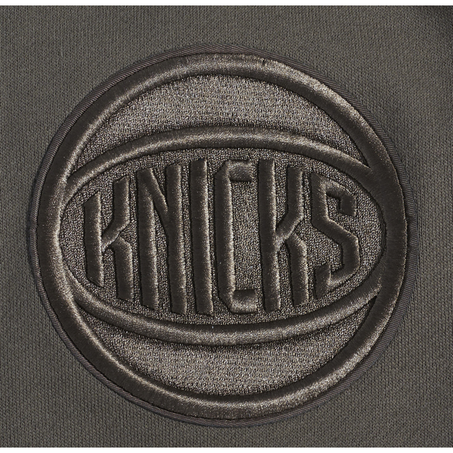Pro Standard Knicks Neutral Drop Shoulder Pullover Hoodie - Men's - Dark Taupe