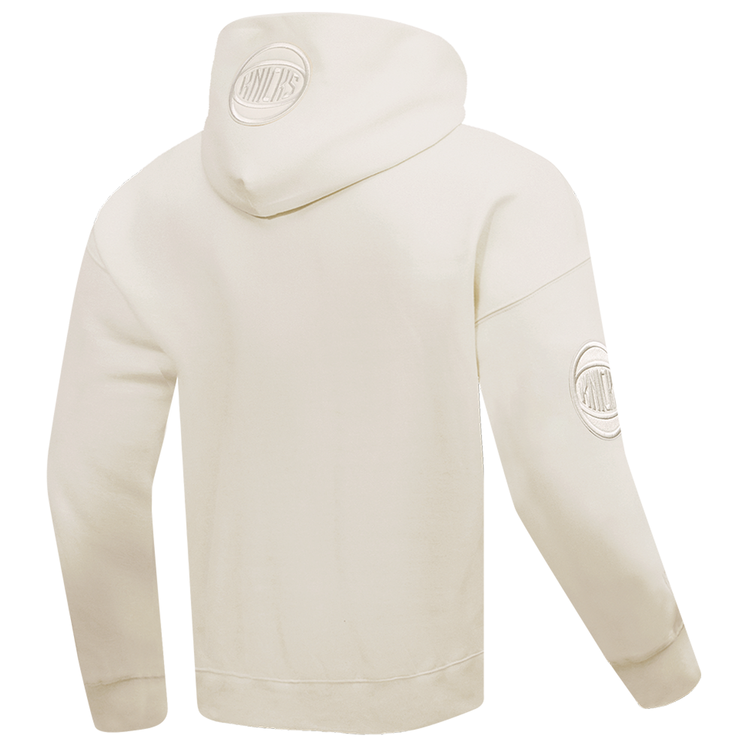 Pro Standard Knicks Neutral Drop Shoulder Pullover Hoodie - Men's - Eggshell