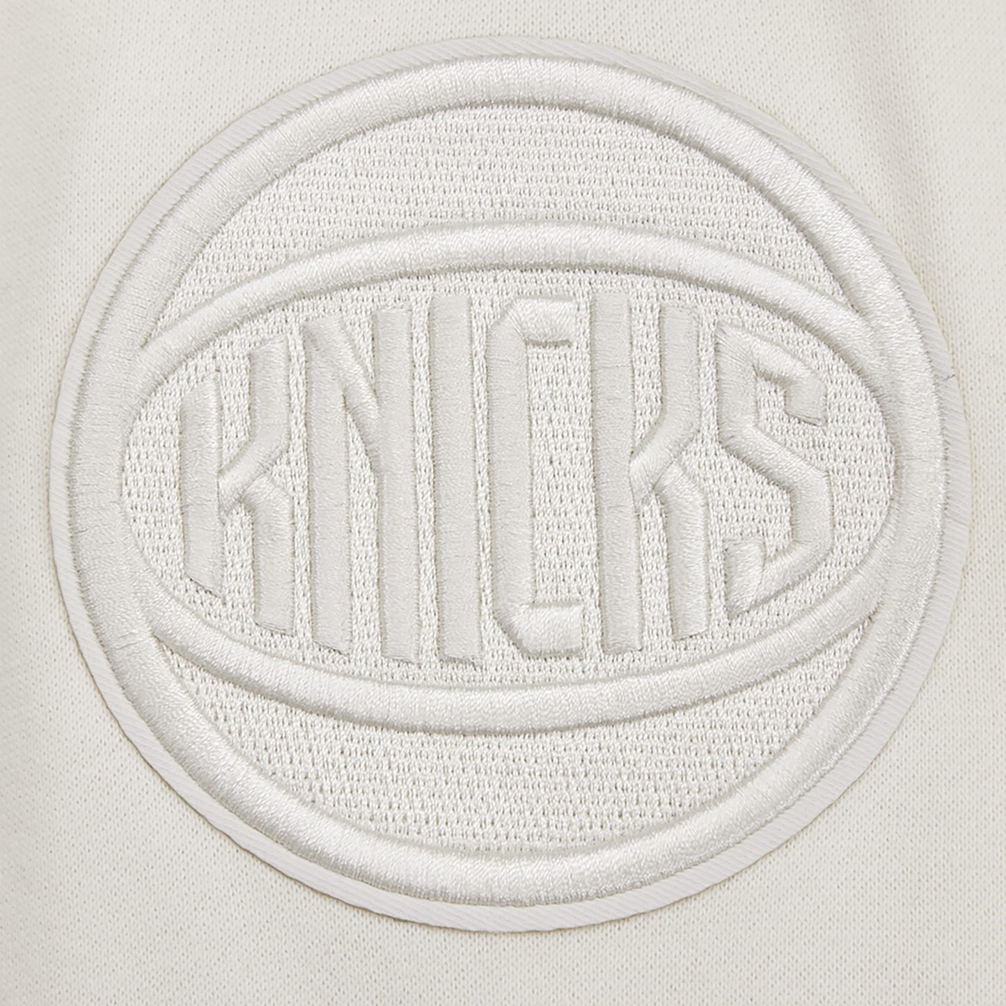 Pro Standard Knicks Neutral Drop Shoulder Pullover Hoodie - Men's - Eggshell