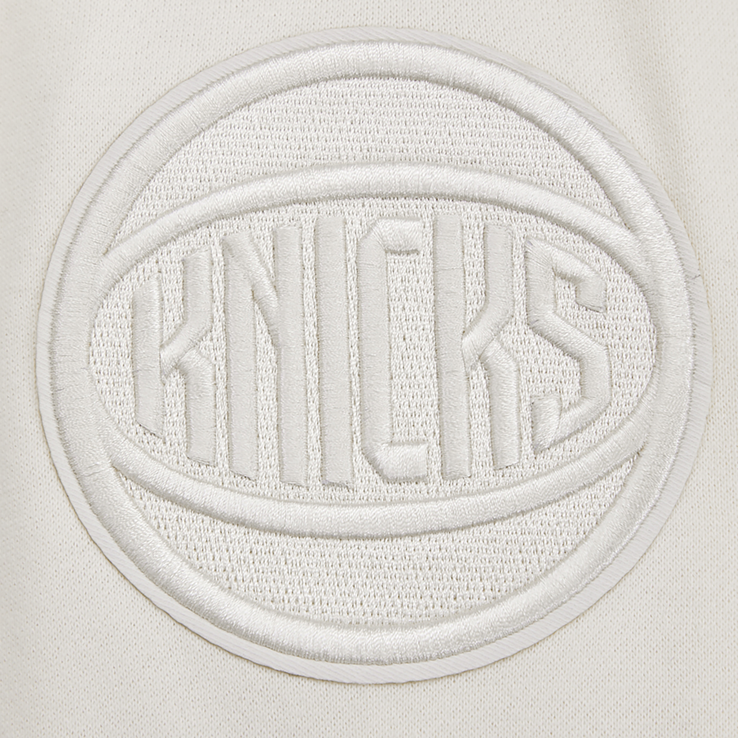 Pro Standard Knicks Neutral Drop Shoulder Pullover Hoodie - Men's - Eggshell