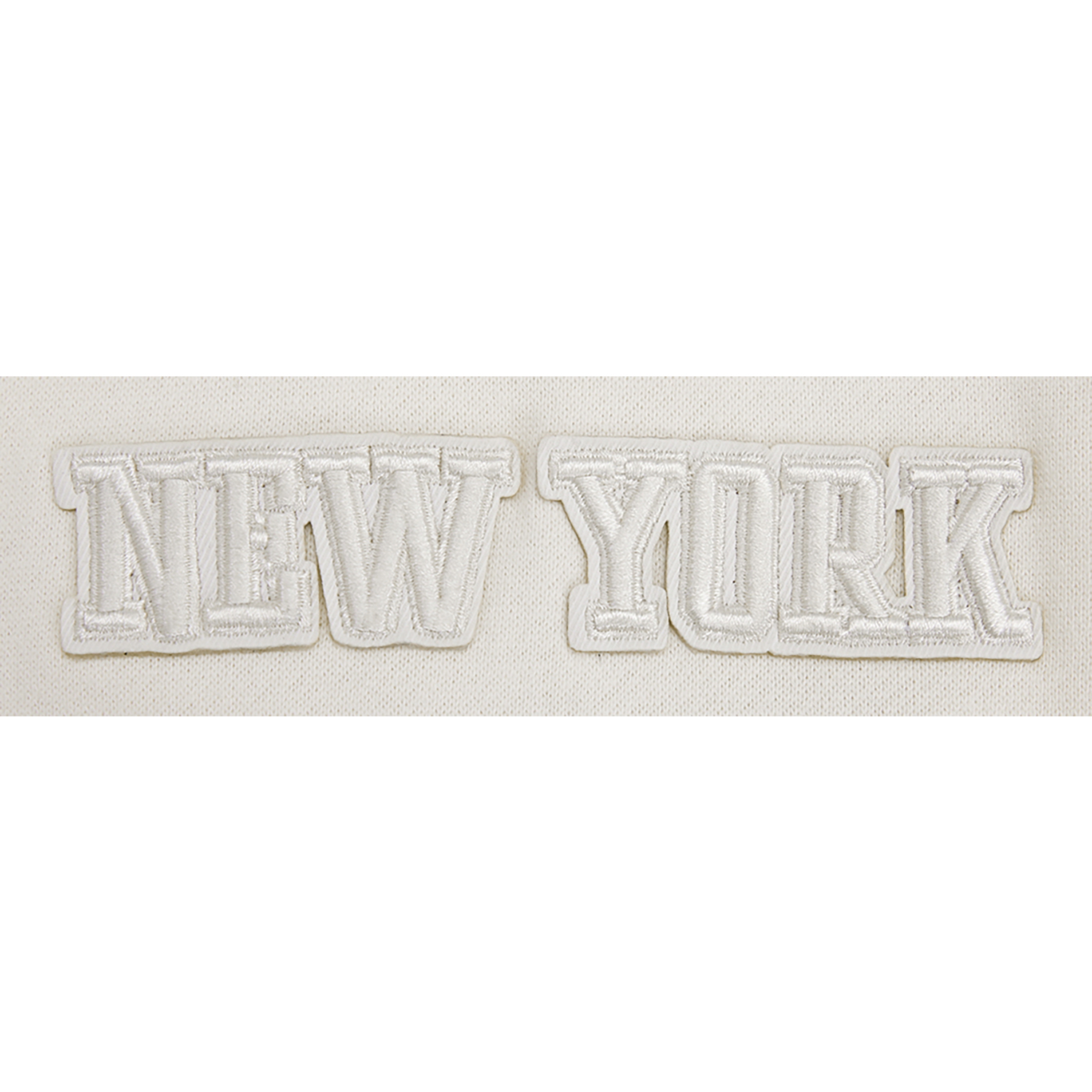 Pro Standard Knicks Neutral Drop Shoulder Pullover Hoodie - Men's - Eggshell