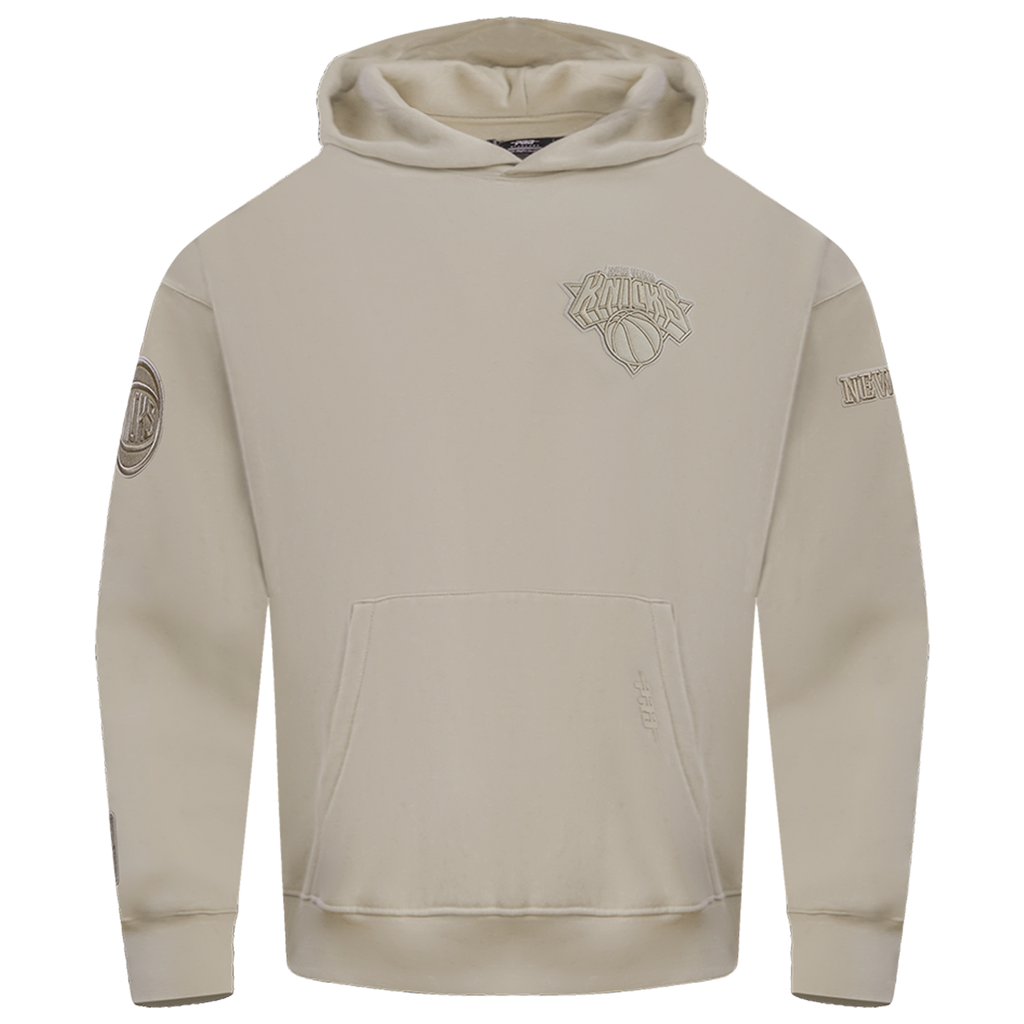 Pro Standard Knicks Neutral Drop Shoulder Pullover Hoodie - Men's - Taupe