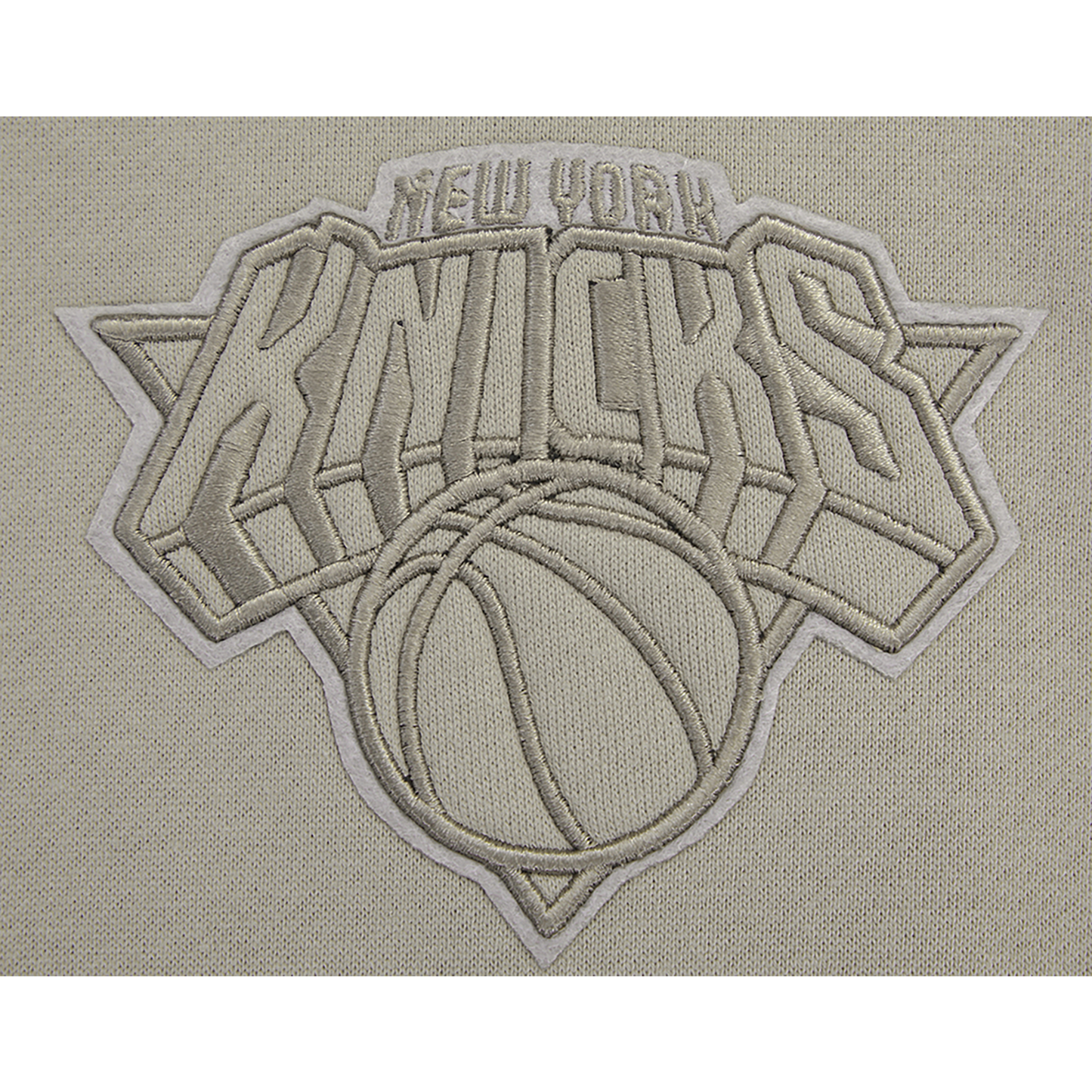 Pro Standard Knicks Neutral Drop Shoulder Pullover Hoodie - Men's - Taupe