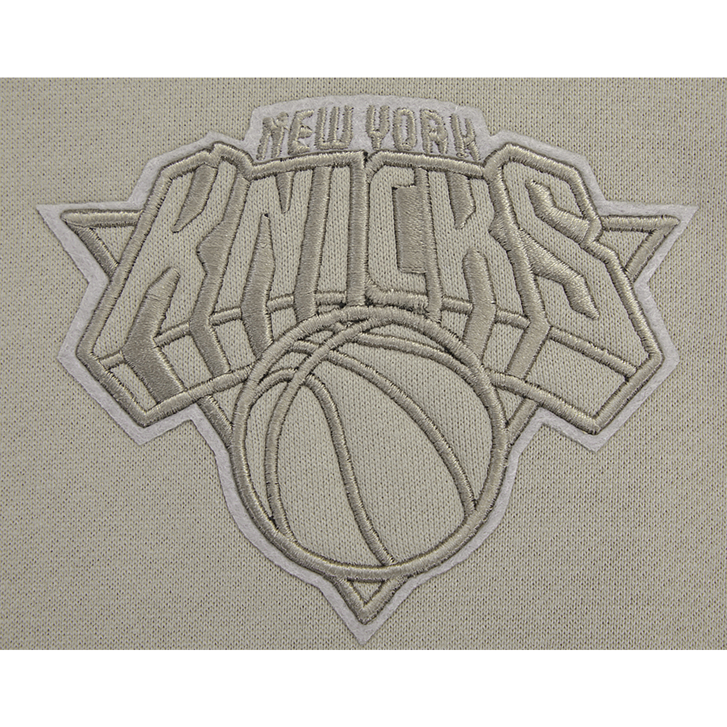 Pro Standard Knicks Neutral Drop Shoulder Pullover Hoodie - Men's - Taupe