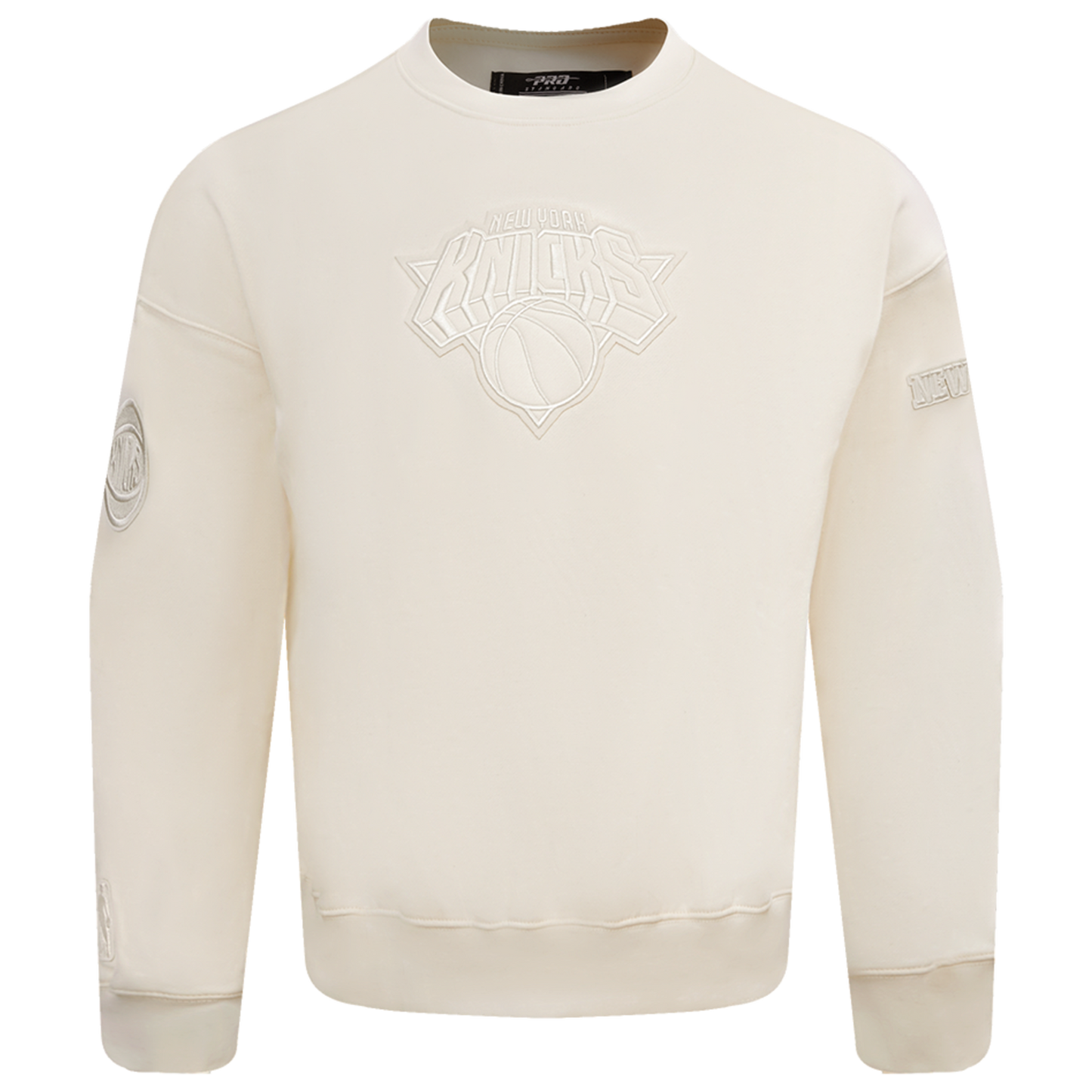 Pro Standard NEW YORK KNICKS SWEATSHIRT - Men's - Eggshell