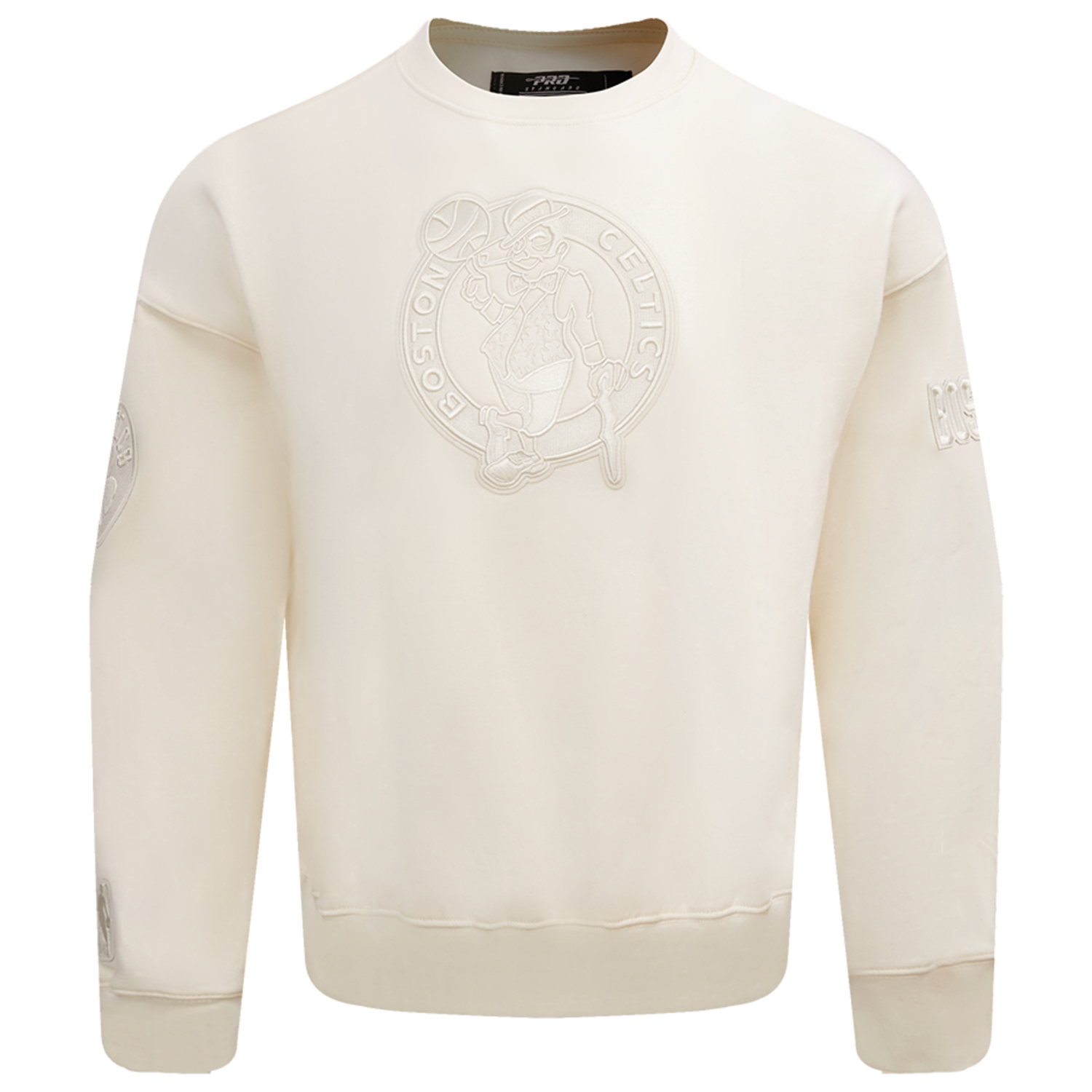 Pro Standard BOSTON CELTICS SWEATSHIRT - Men's - Eggshell