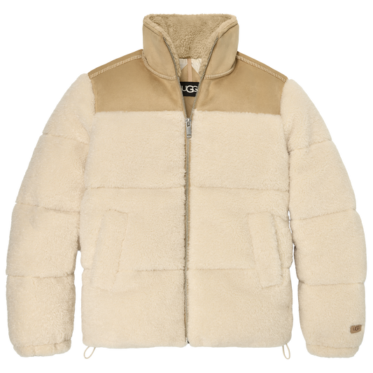 UGG Emette UGGfluff Puffer Jacket - Men's - Natural/Sand