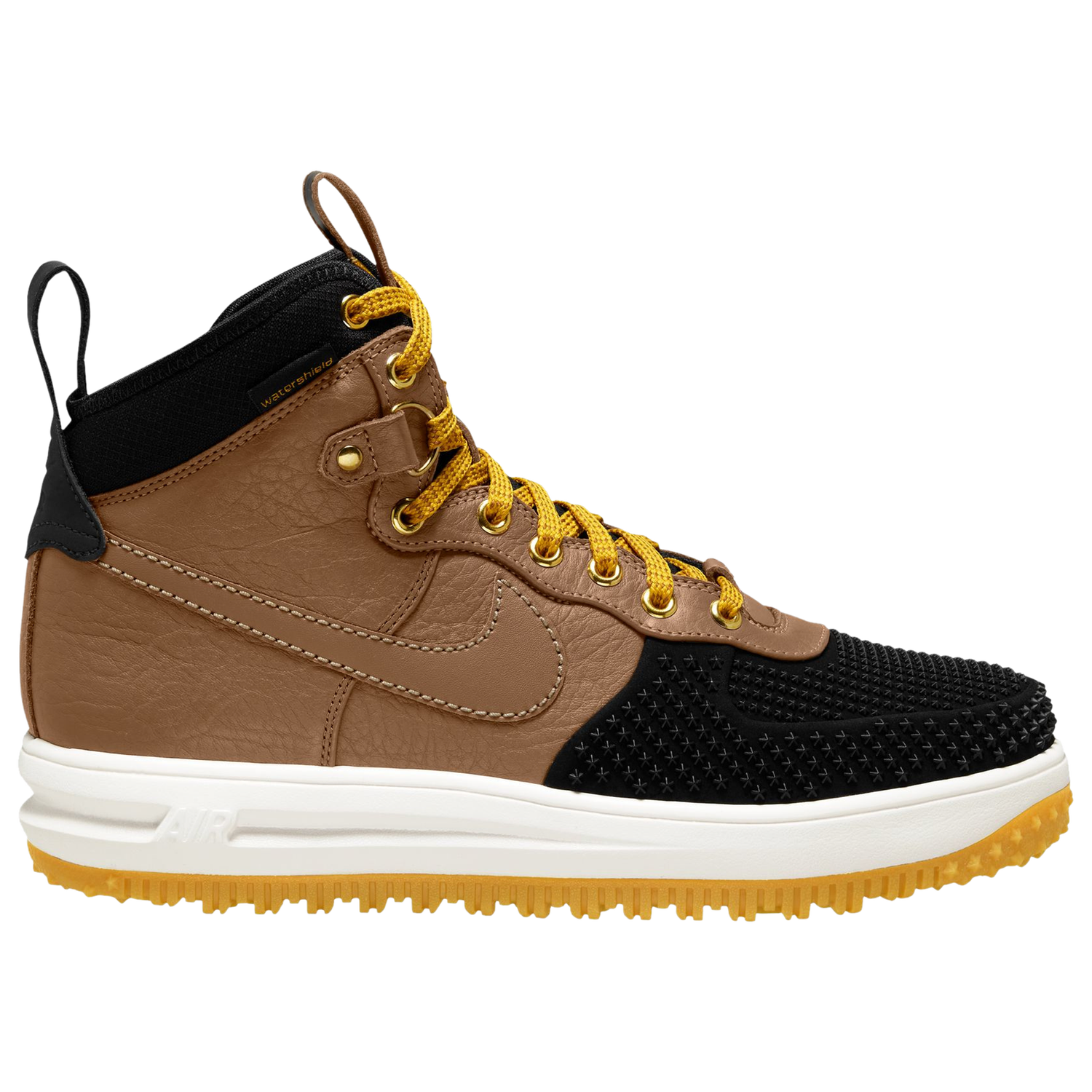 Nike Lunar Force 1 Duckboot - Men's - Brown/Black/Gold
