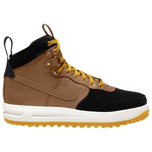 Nike Lunar Force 1 Duckboot - Men's - Brown/Black/Gold
