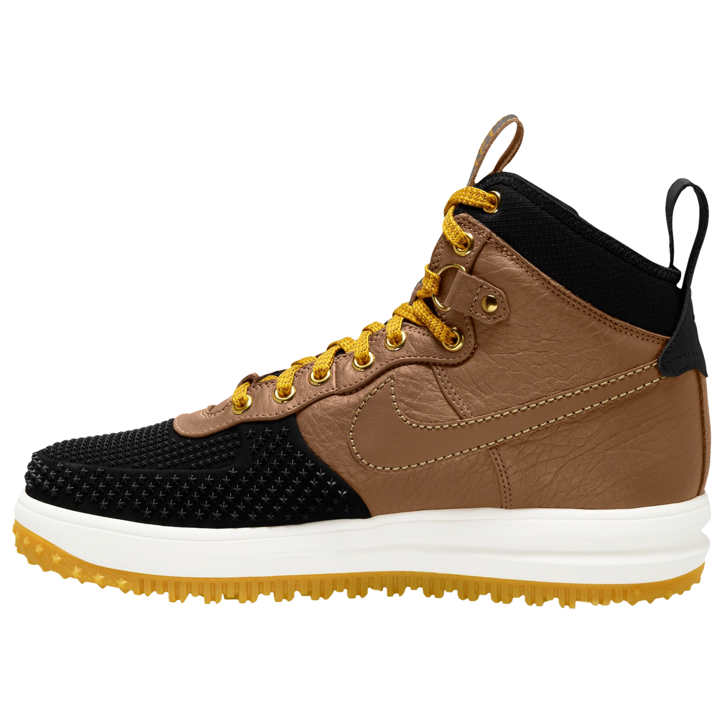 Nike Lunar Force 1 Duckboot - Men's - Brown/Black/Gold