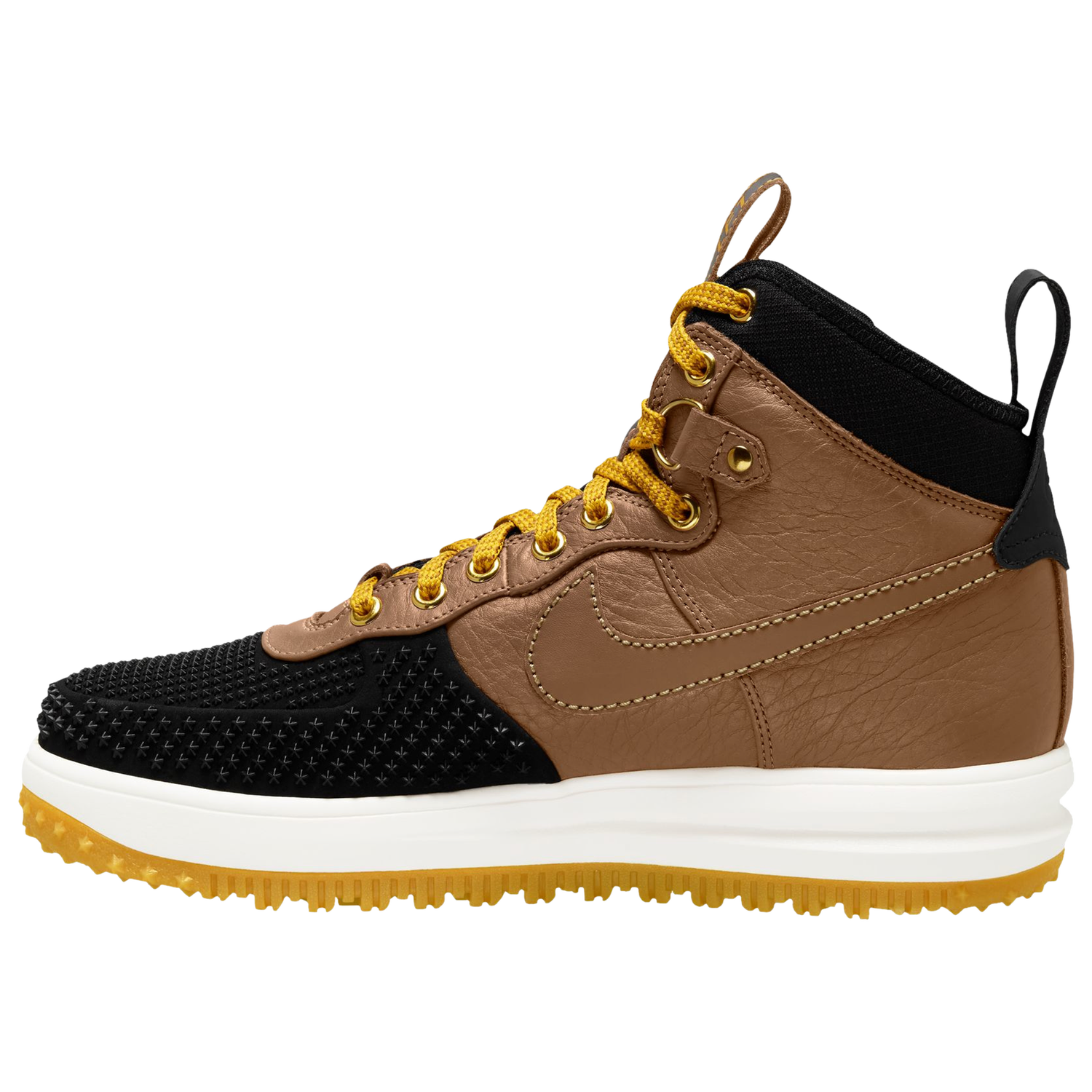 Nike Lunar Force 1 Duckboot - Men's - Brown/Black/Gold