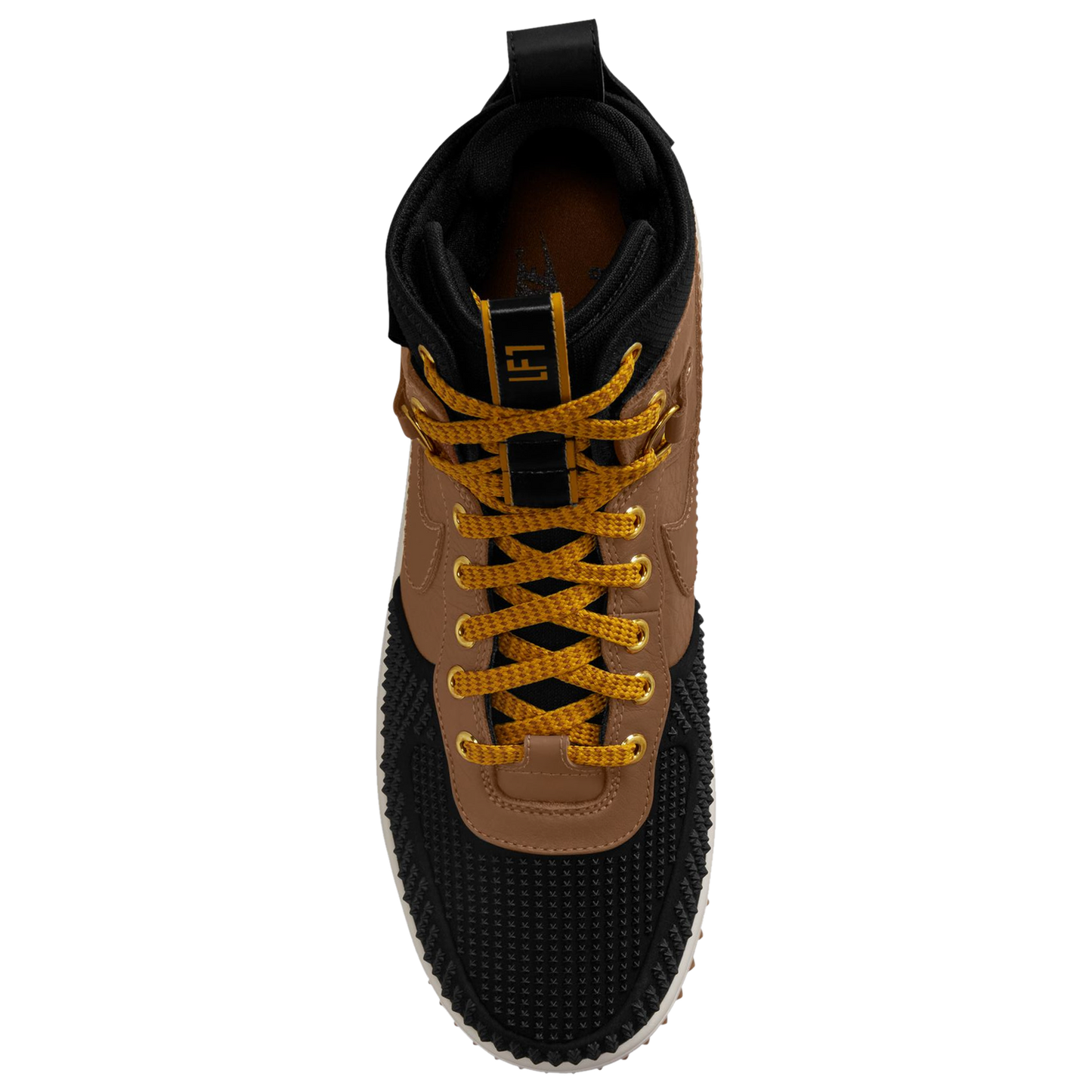 Nike Lunar Force 1 Duckboot - Men's - Brown/Black/Gold