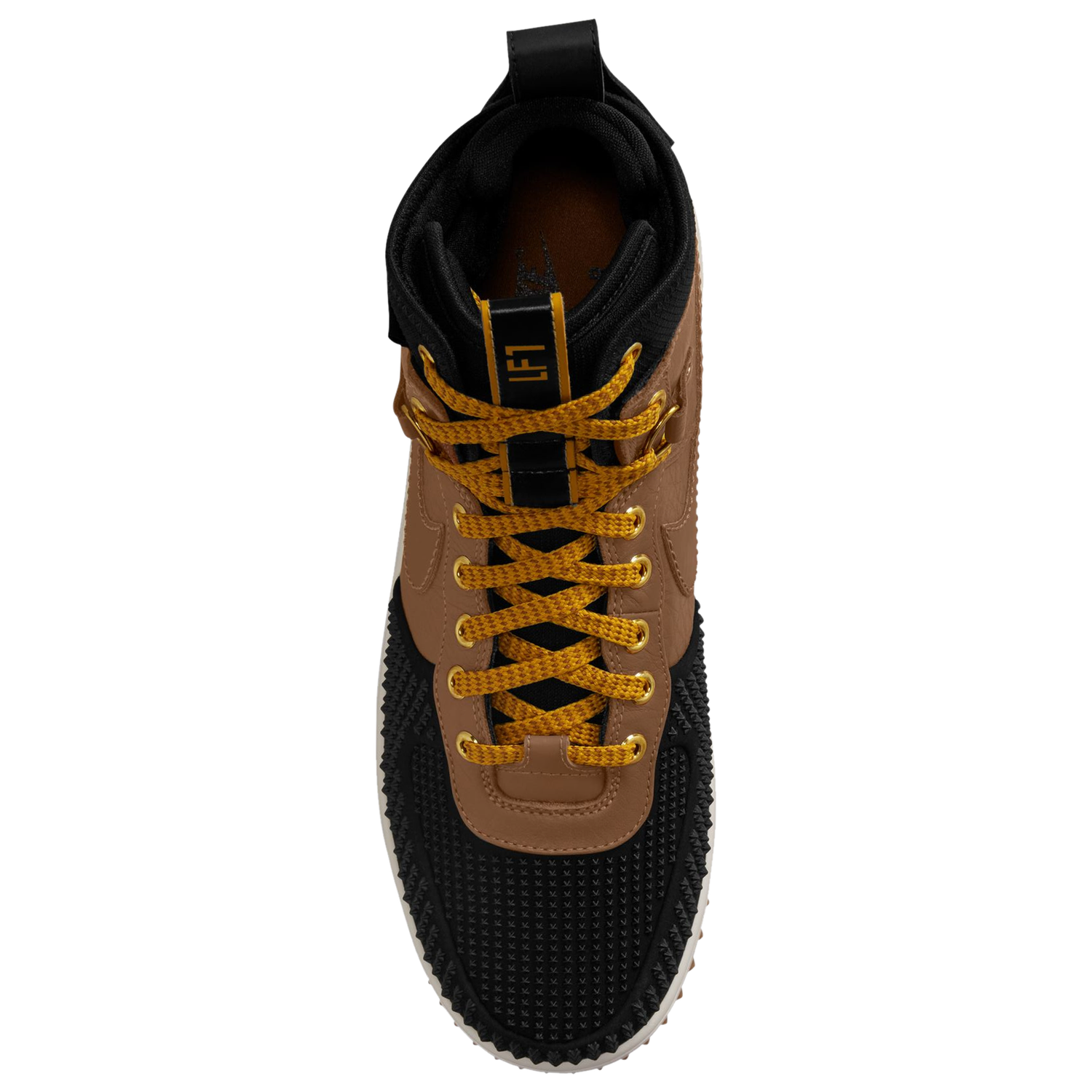 Nike Lunar Force 1 Duckboot - Men's - Brown/Black/Gold