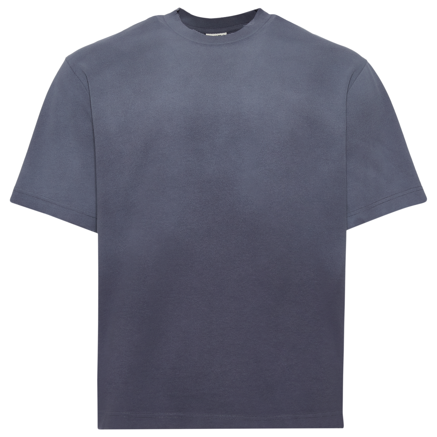 LCKR Heavy Weight Distressed Relaxed Fit T-Shirt - Men's - Ombre Blue