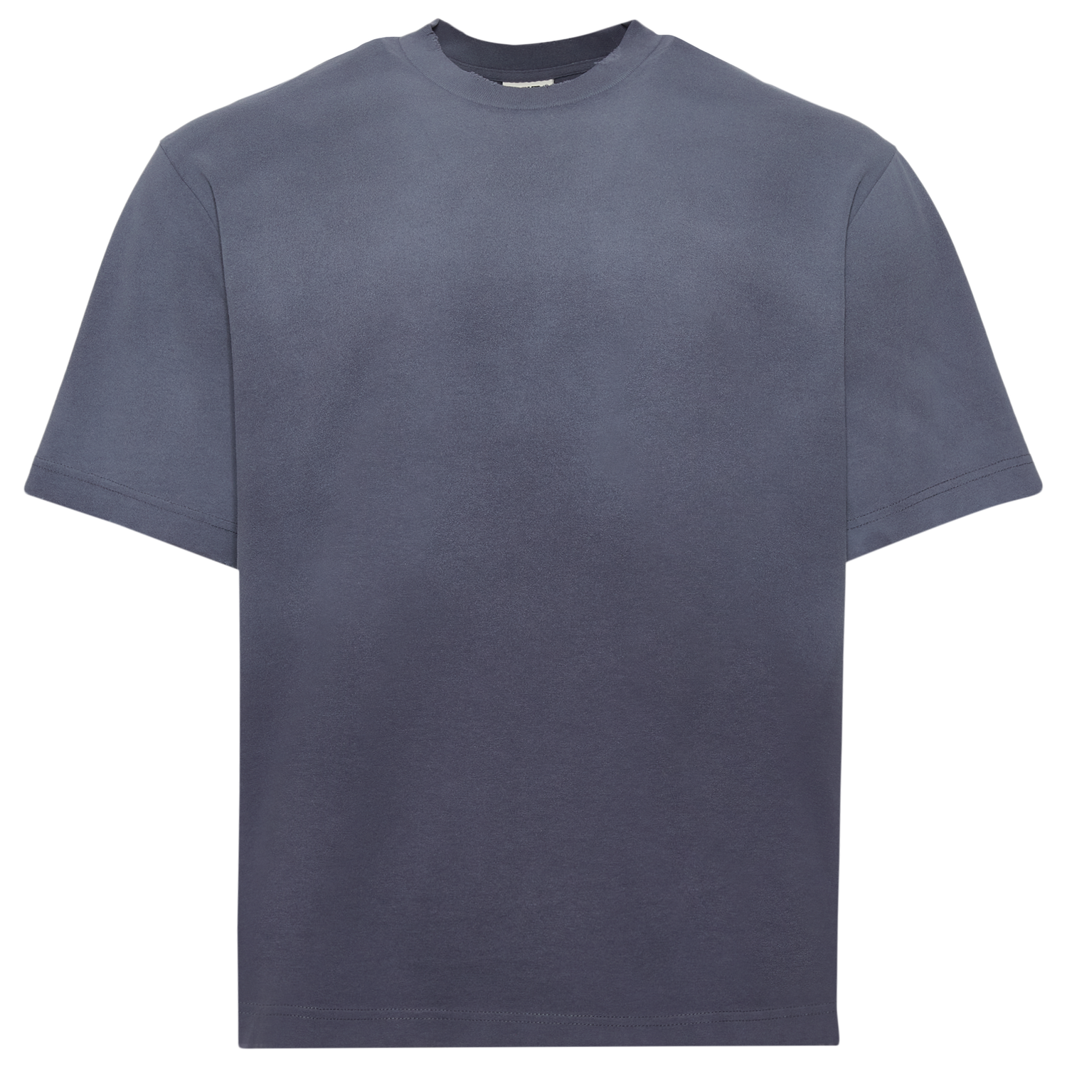 LCKR Heavy Weight Distressed Relaxed Fit T-Shirt - Men's - Ombre Blue