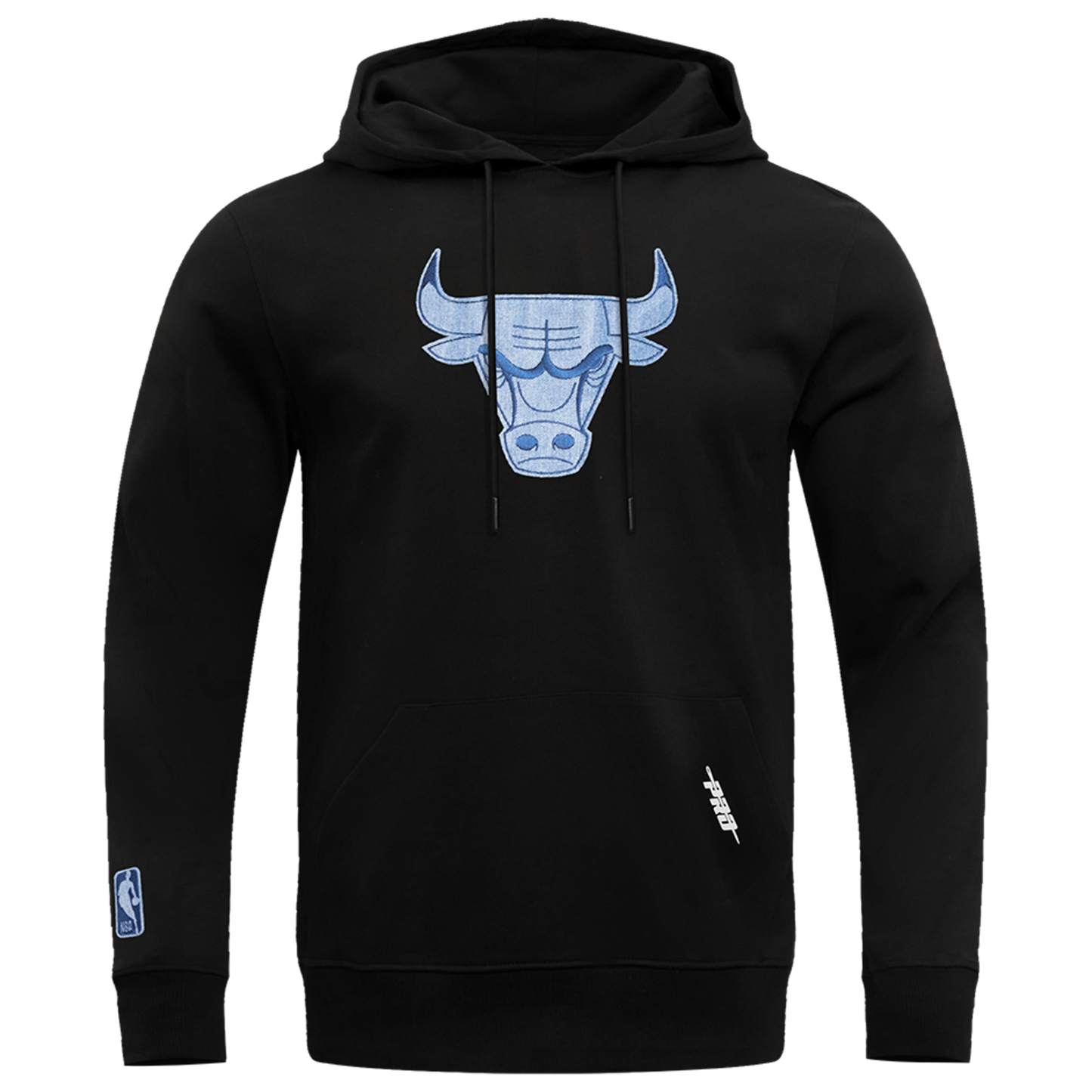 Pro Standard Bulls Logo Hoodie - Men's - Black (59817BLK)