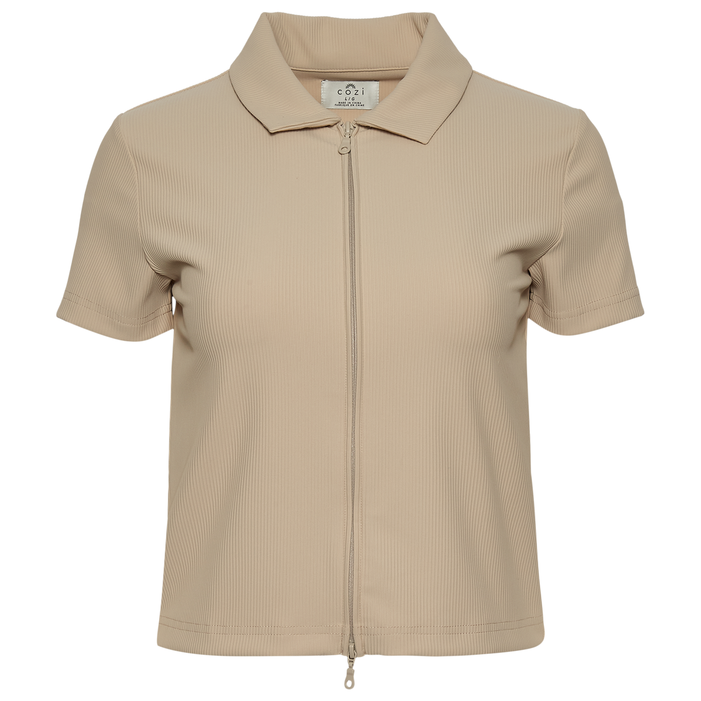 Cozi Fitted Polo - Women's - Brown