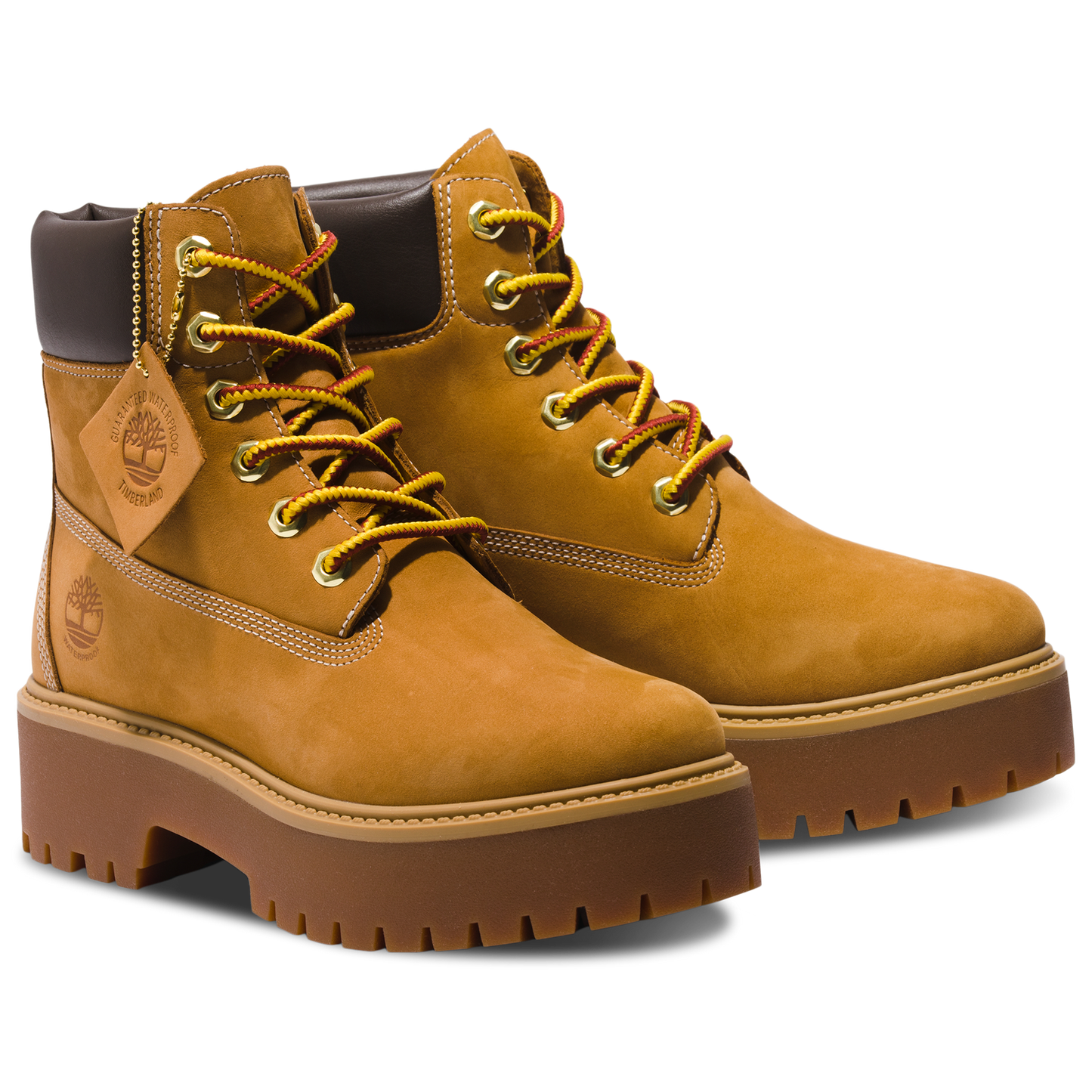 Timberland Stone Street 6" Waterproof Boots - Women's - Wheat/Wheat