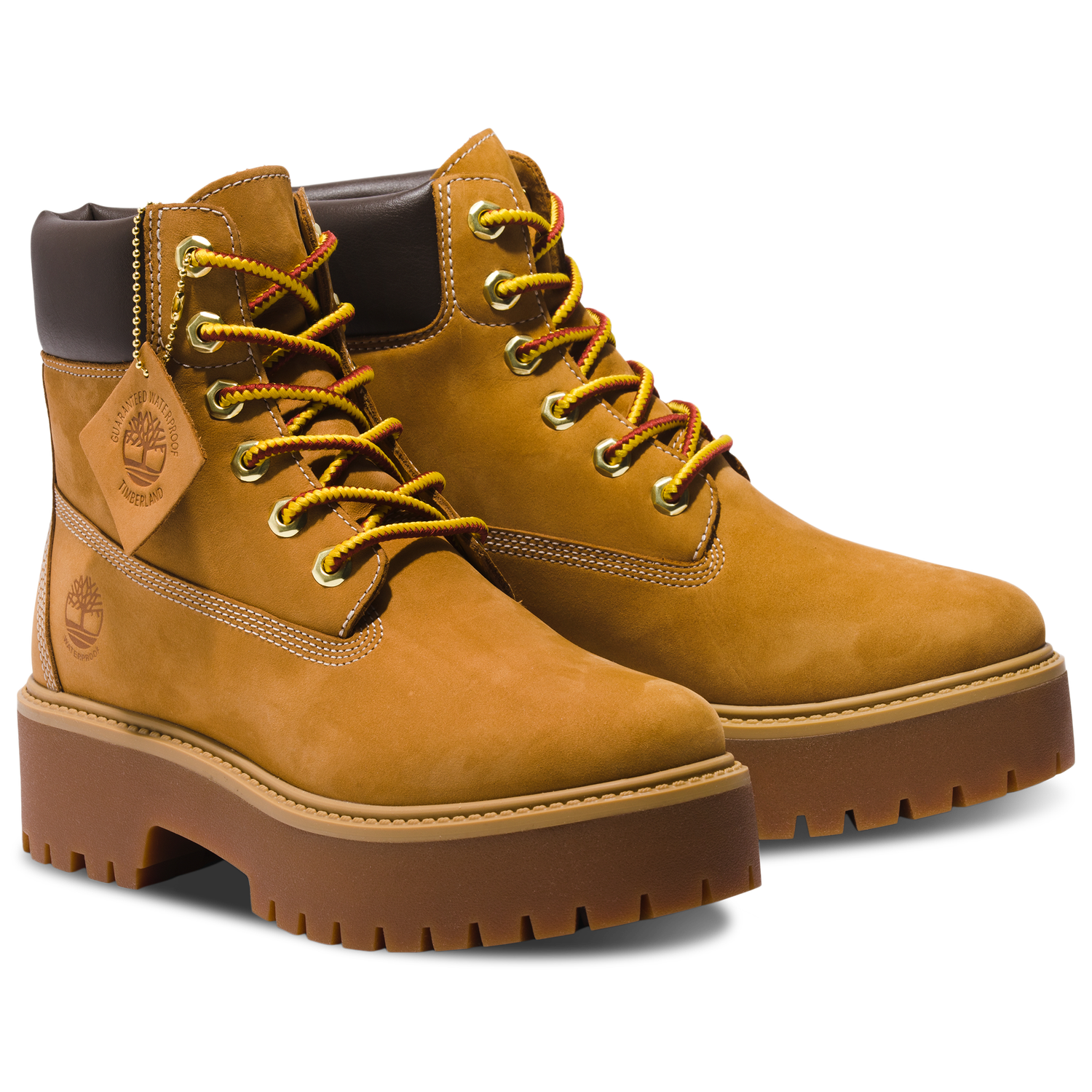 Timberland Stone Street 6" Waterproof Boots - Women's - Wheat/Wheat