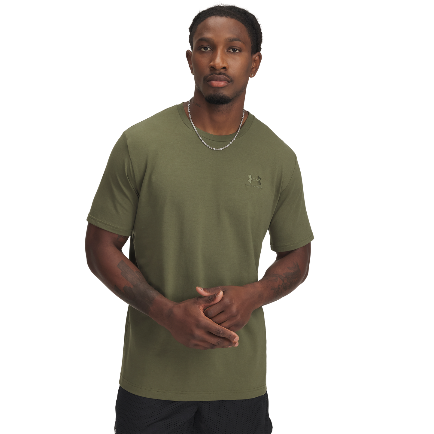 Under Armour Icon Tee - Men's - Marine Od Green/Marine Od Green