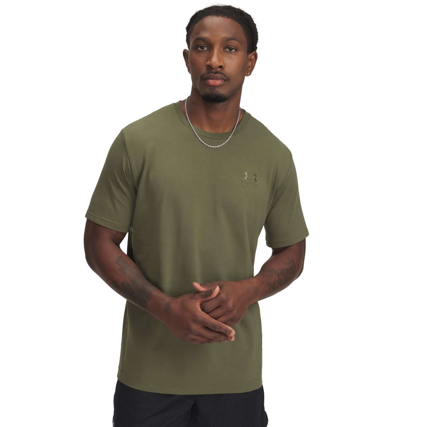 Under Armour Icon Tee - Men's - Marine Od Green/Marine Od Green