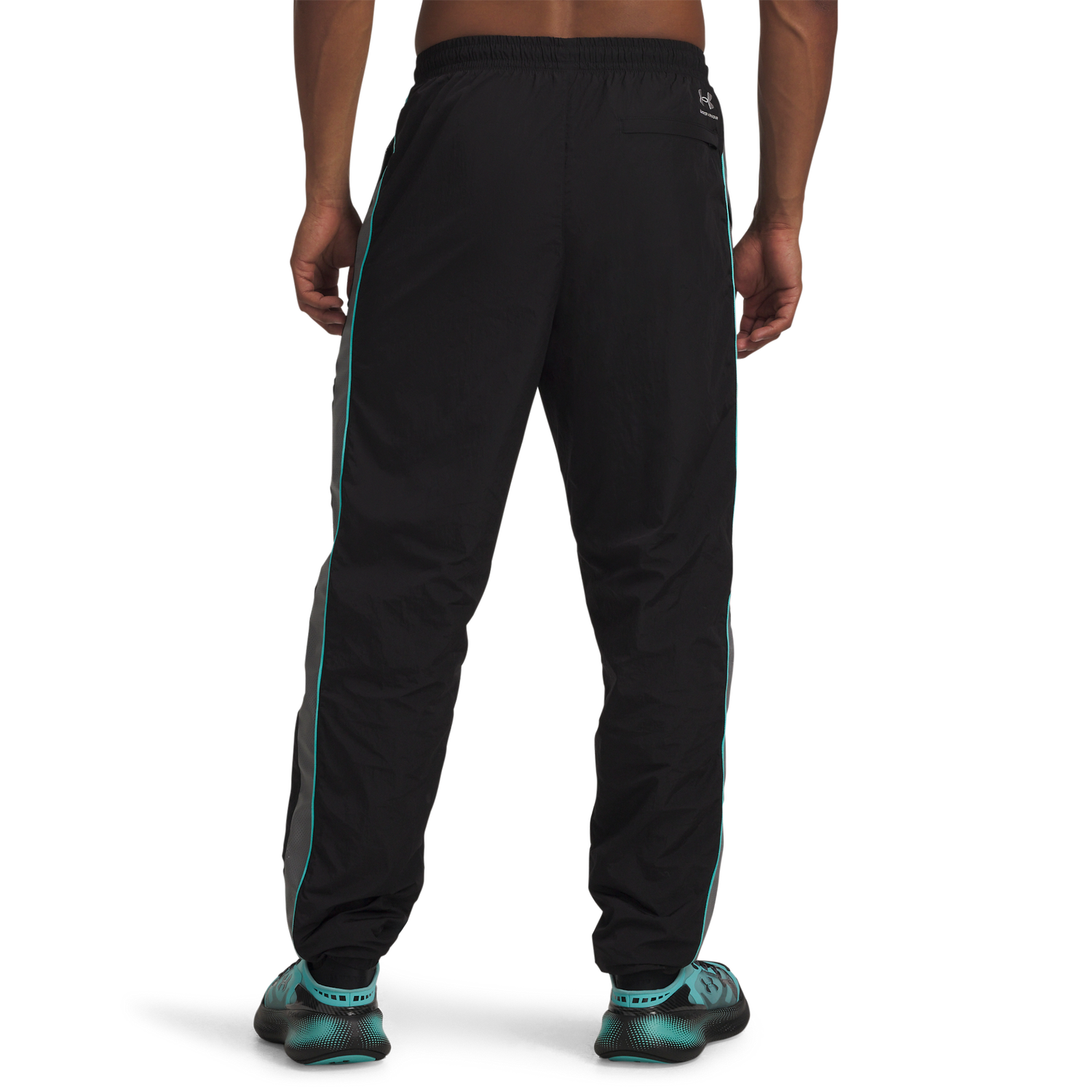 Under Armour X Mansory Icon Track Pant - Men's - Black/Tropical Tide/White