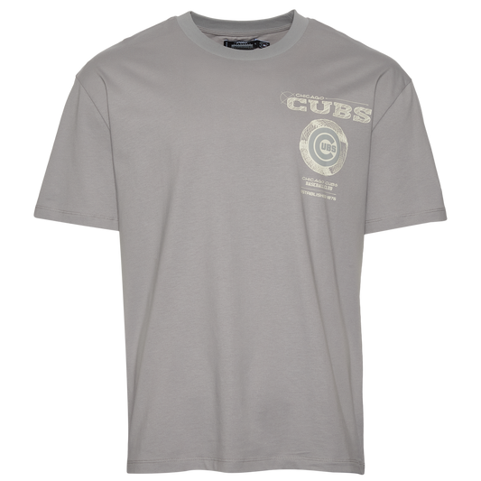 Pro Standard Cubs Blueprint Pro Drop Shoulder FC T-Shirt - Men's - Silver